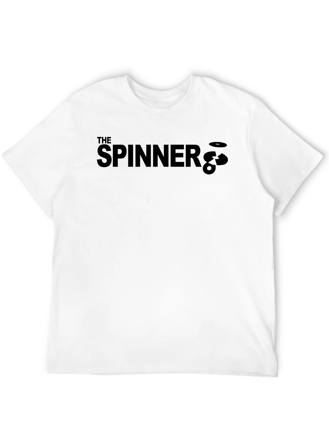 The Spinner T-Shirt - Classic Black Graphic Tee
