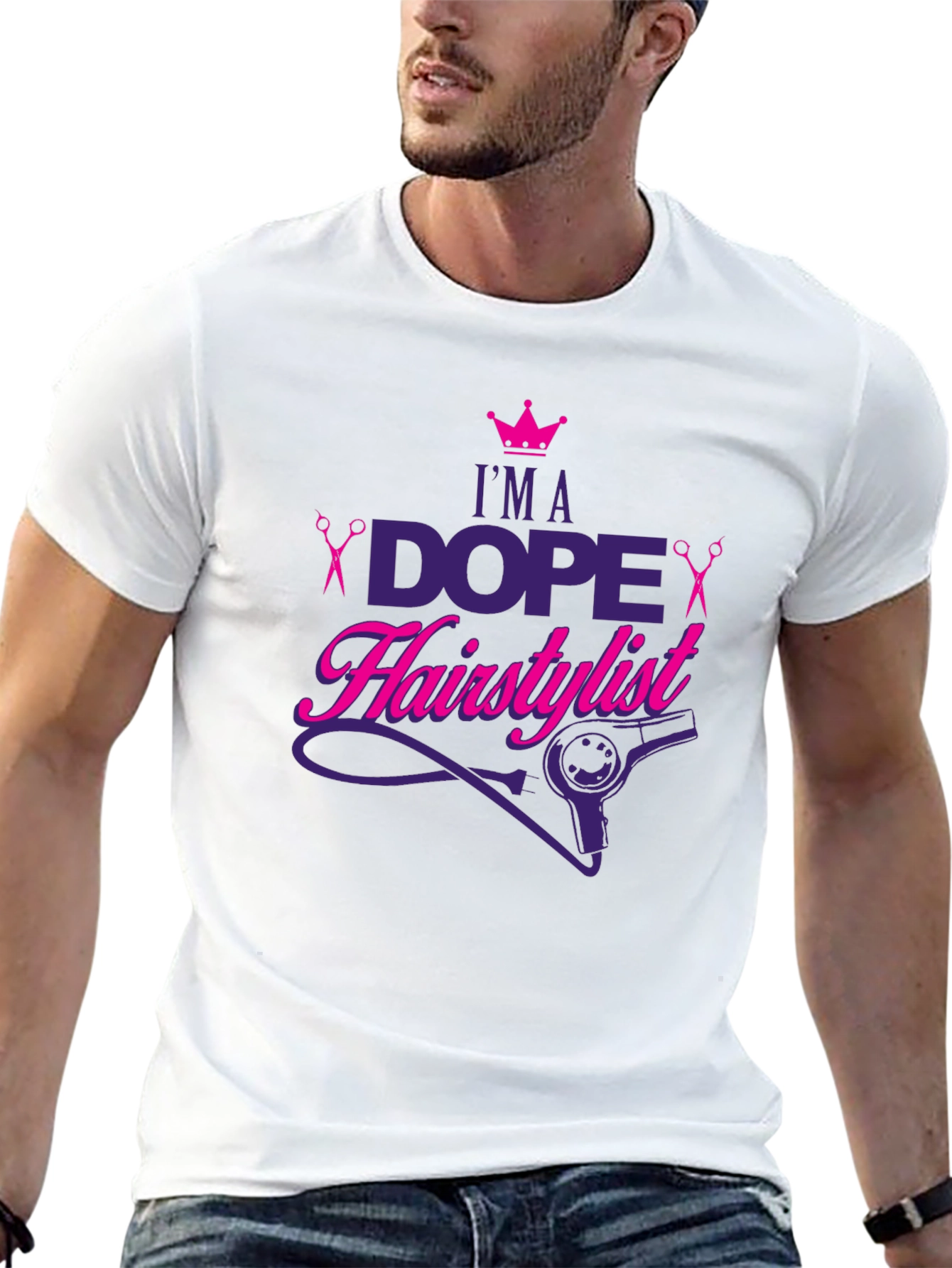 Dope Hairstylist Black T-Shirt