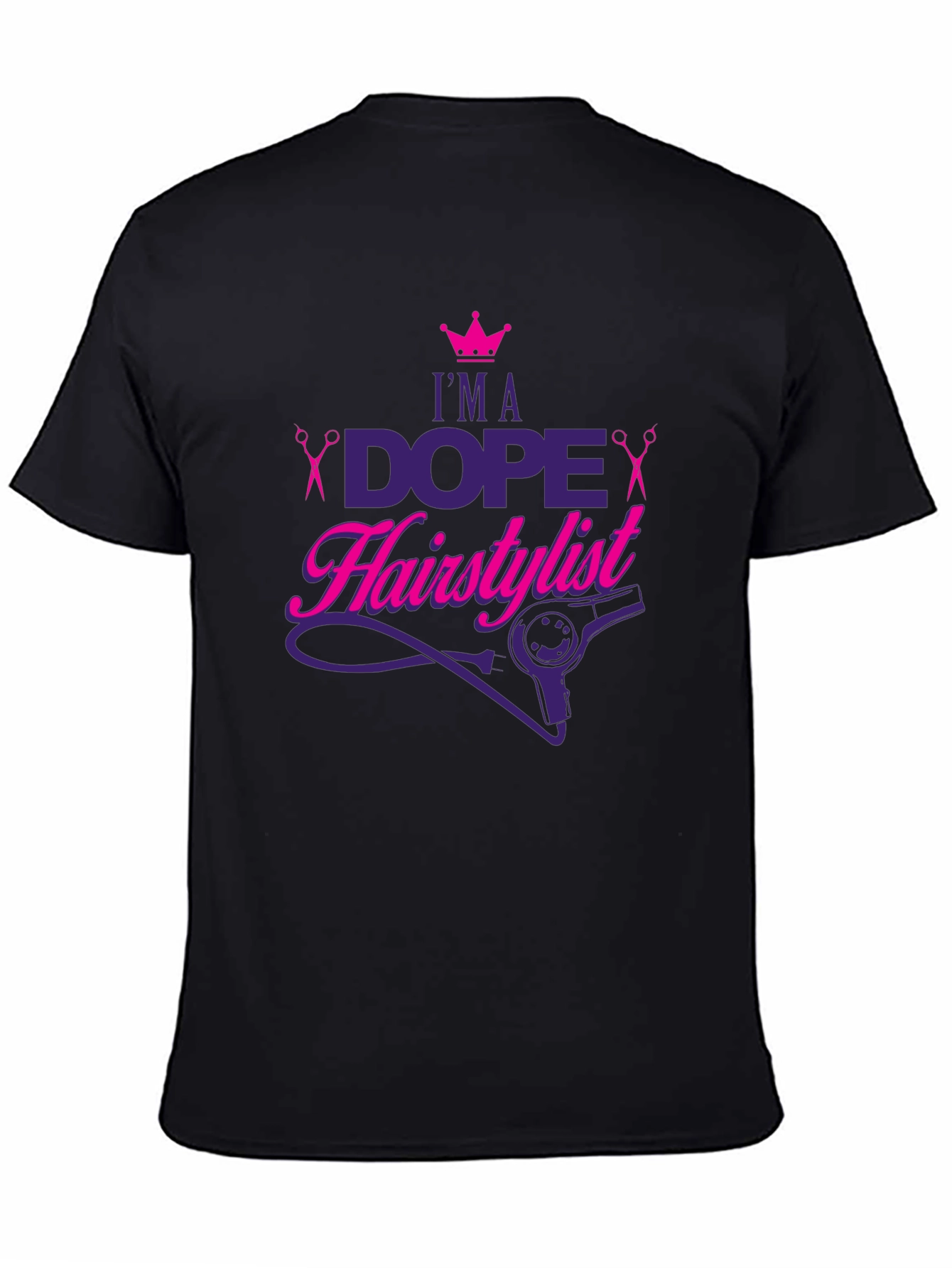 Dope Hairstylist Black T-Shirt