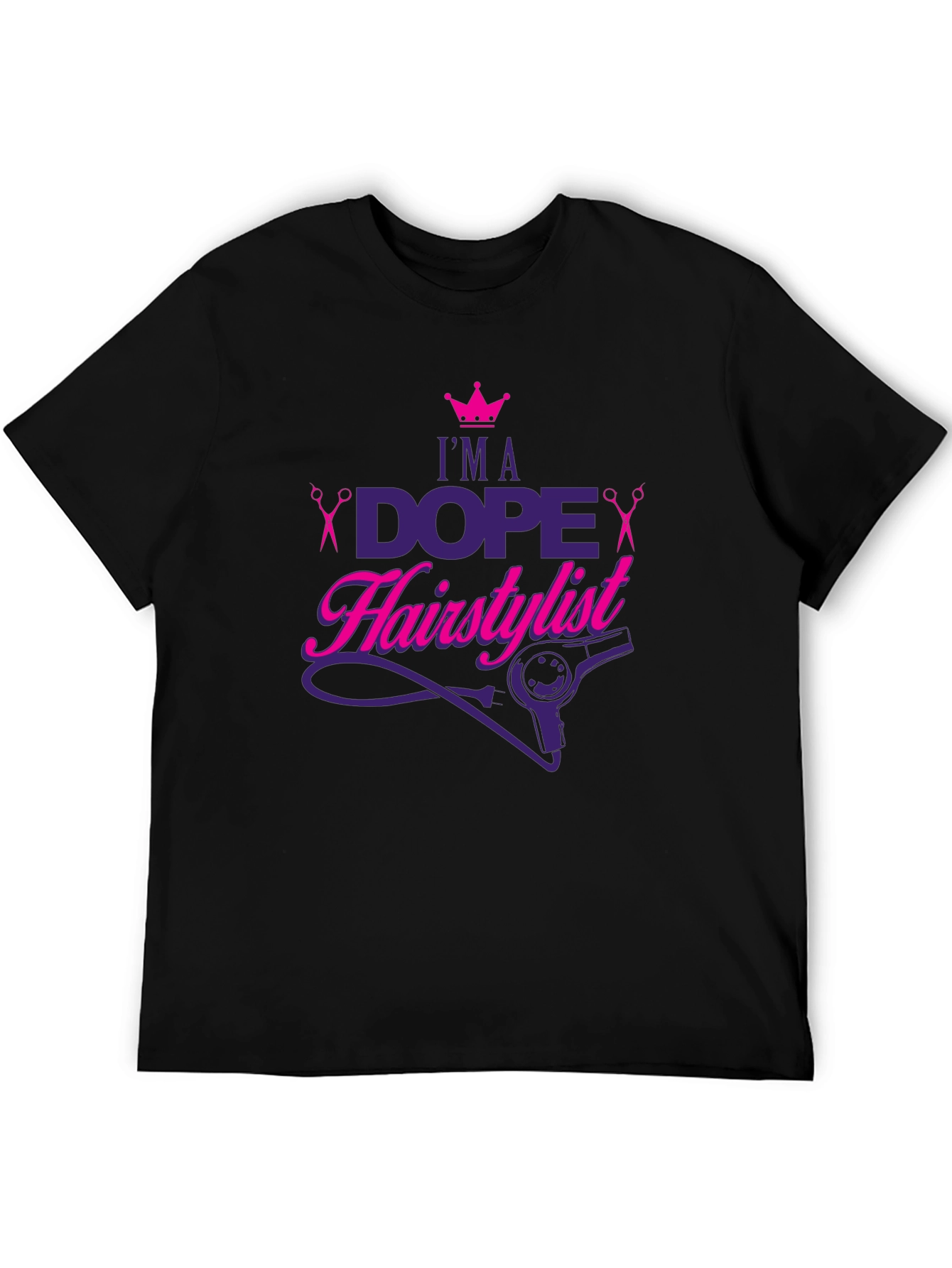 Dope Hairstylist Black T-Shirt