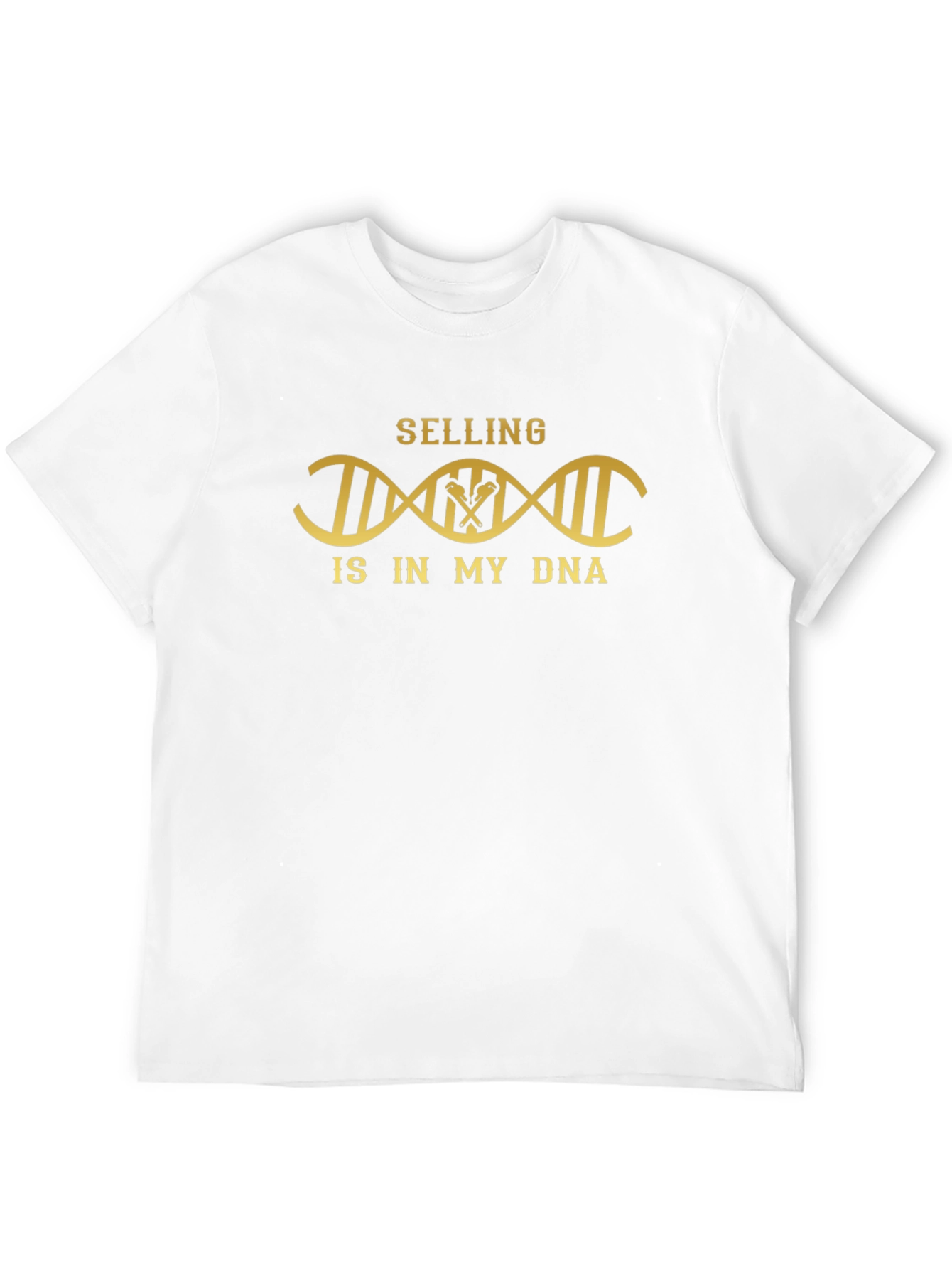 Selling DNA T-Shirt - Black Crew Neck