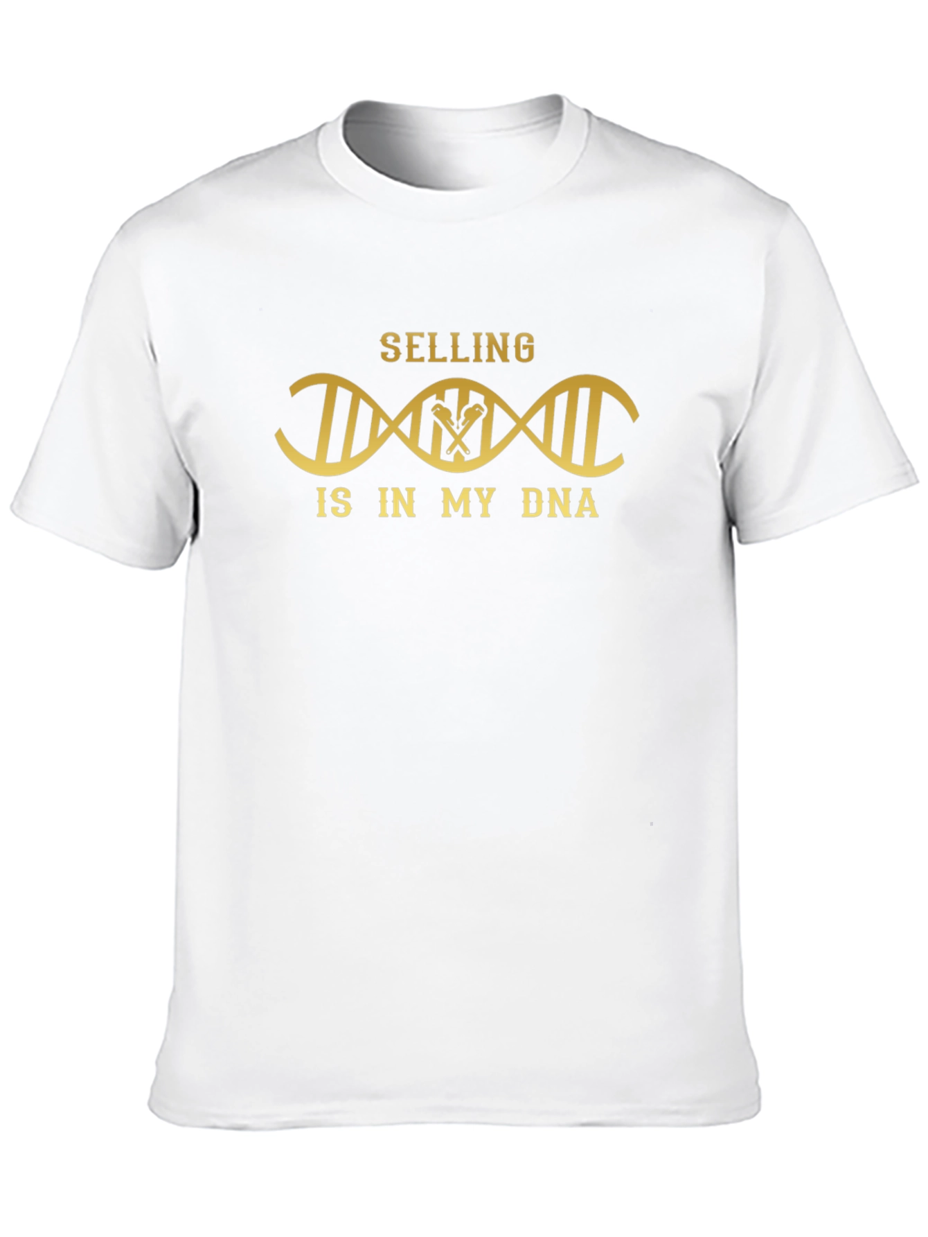 Selling DNA T-Shirt - Black Crew Neck