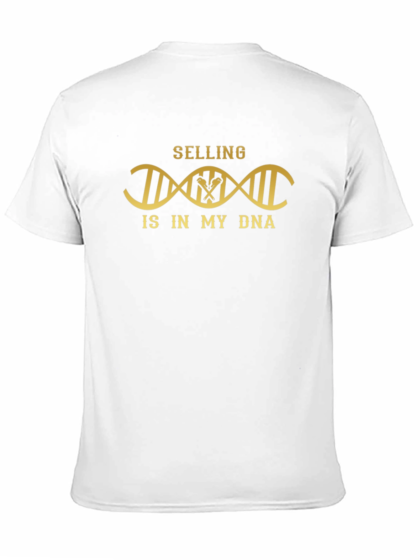 Selling DNA T-Shirt - Black Crew Neck