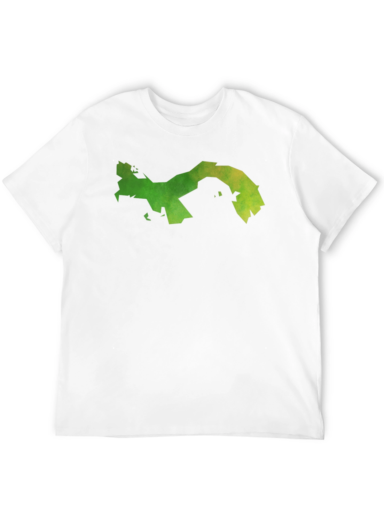 Panama Map Graphic Tee - Black Cotton T-Shirt