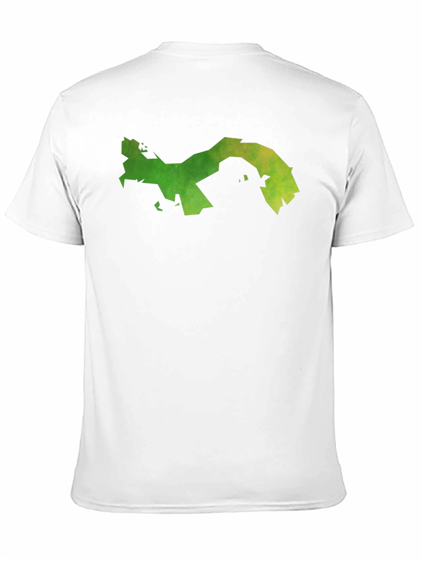Panama Map Graphic Tee - Black Cotton T-Shirt