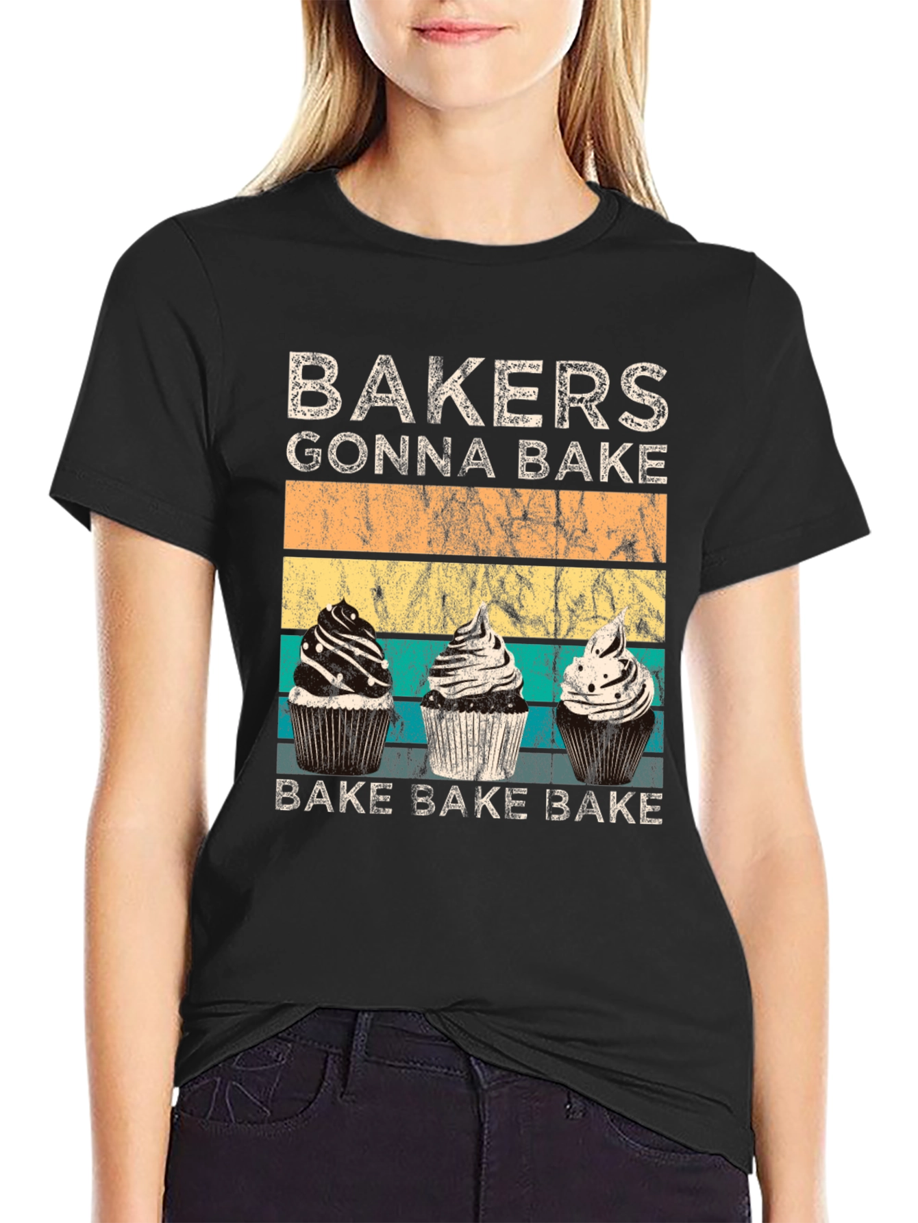 Bakers Gonna Bake Cupcake T-Shirt