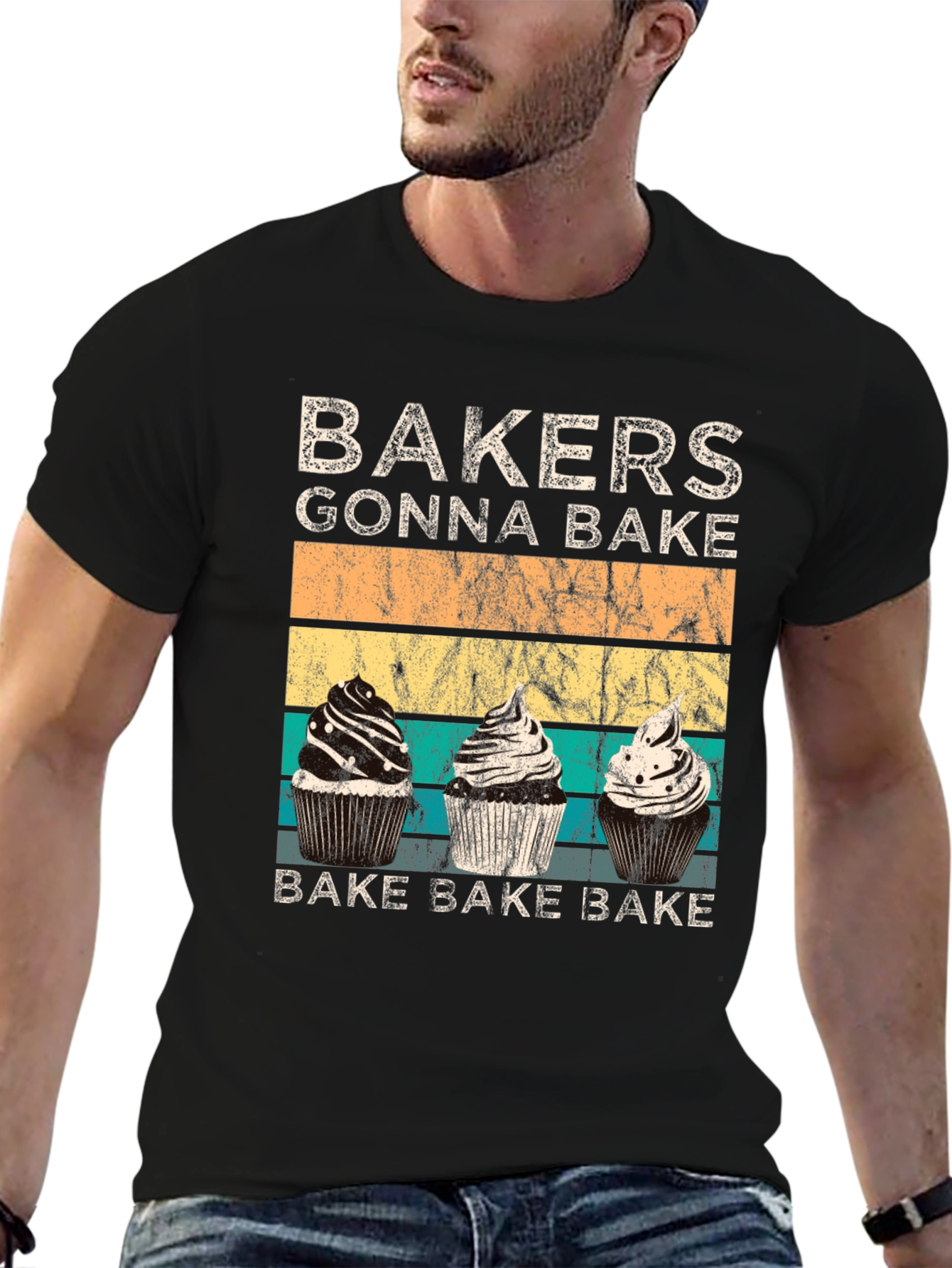 Bakers Gonna Bake Cupcake T-Shirt