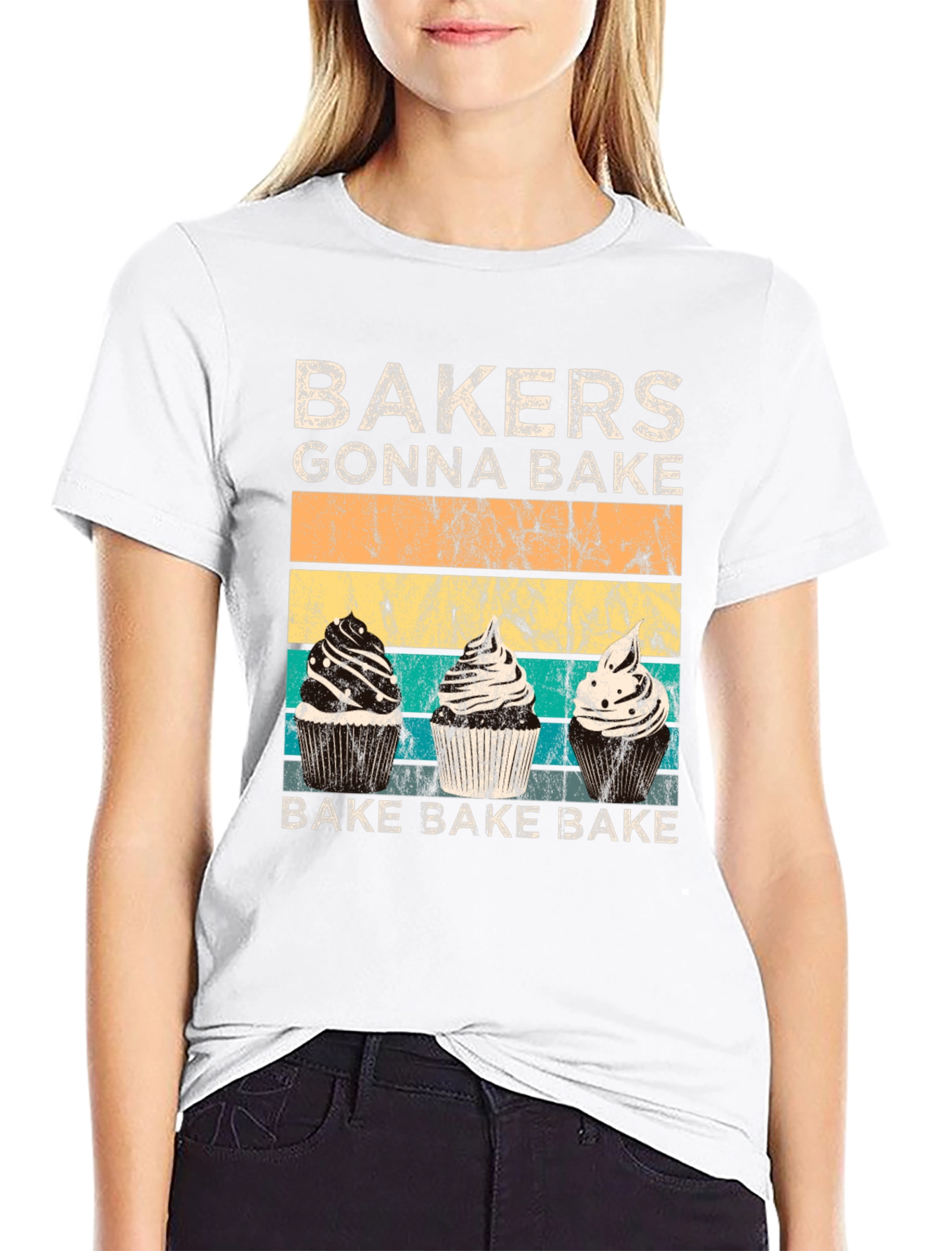 Bakers Gonna Bake Cupcake T-Shirt