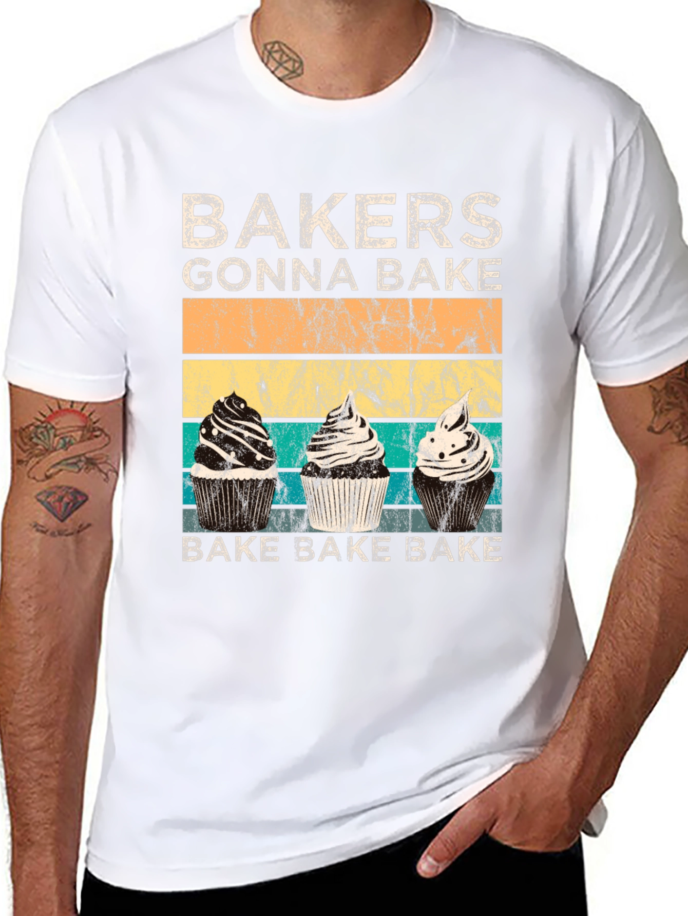 Bakers Gonna Bake Cupcake T-Shirt