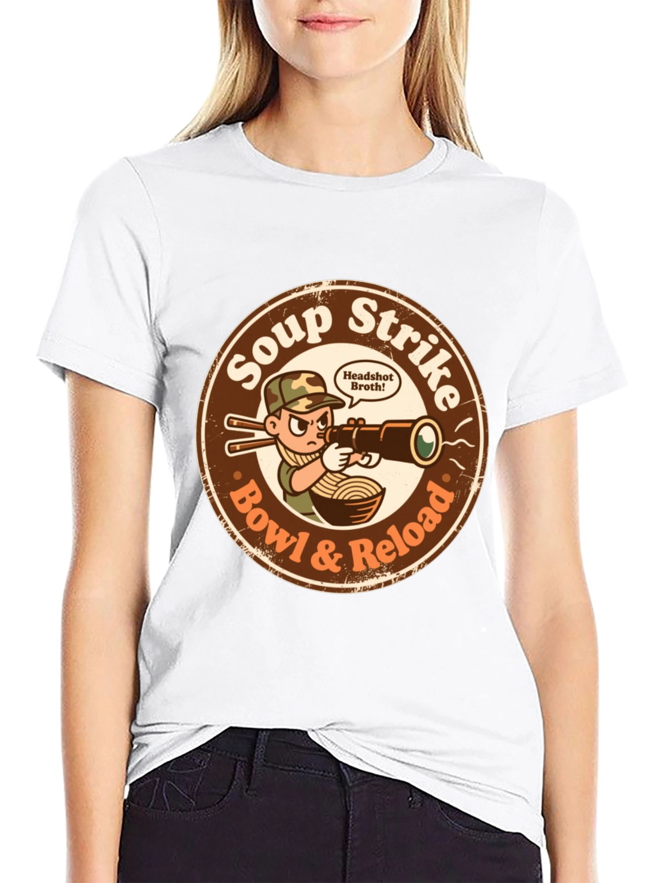 Soup Strike Bowl & Reload T-Shirt