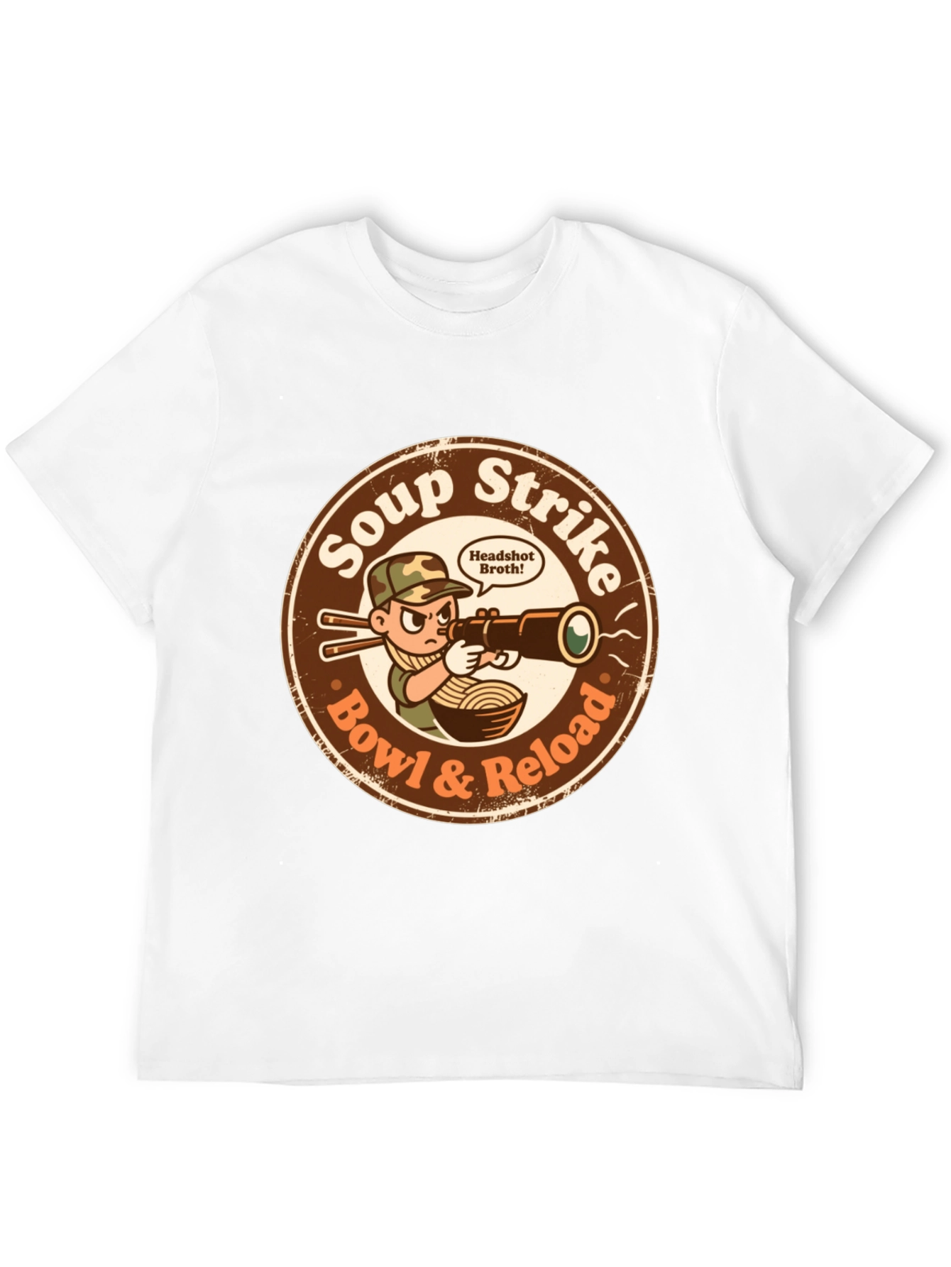 Soup Strike Bowl & Reload T-Shirt