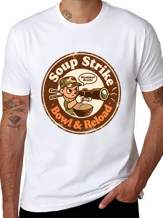 Soup Strike Bowl & Reload T-Shirt