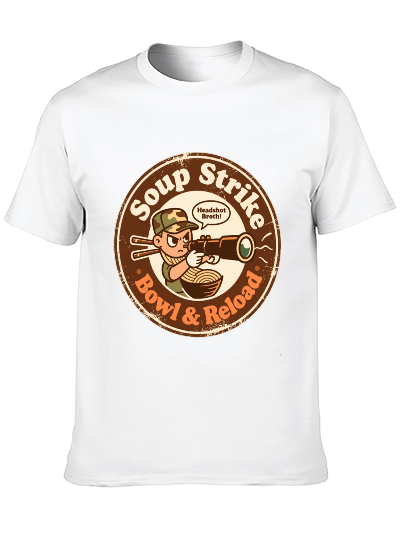 Soup Strike Bowl & Reload T-Shirt
