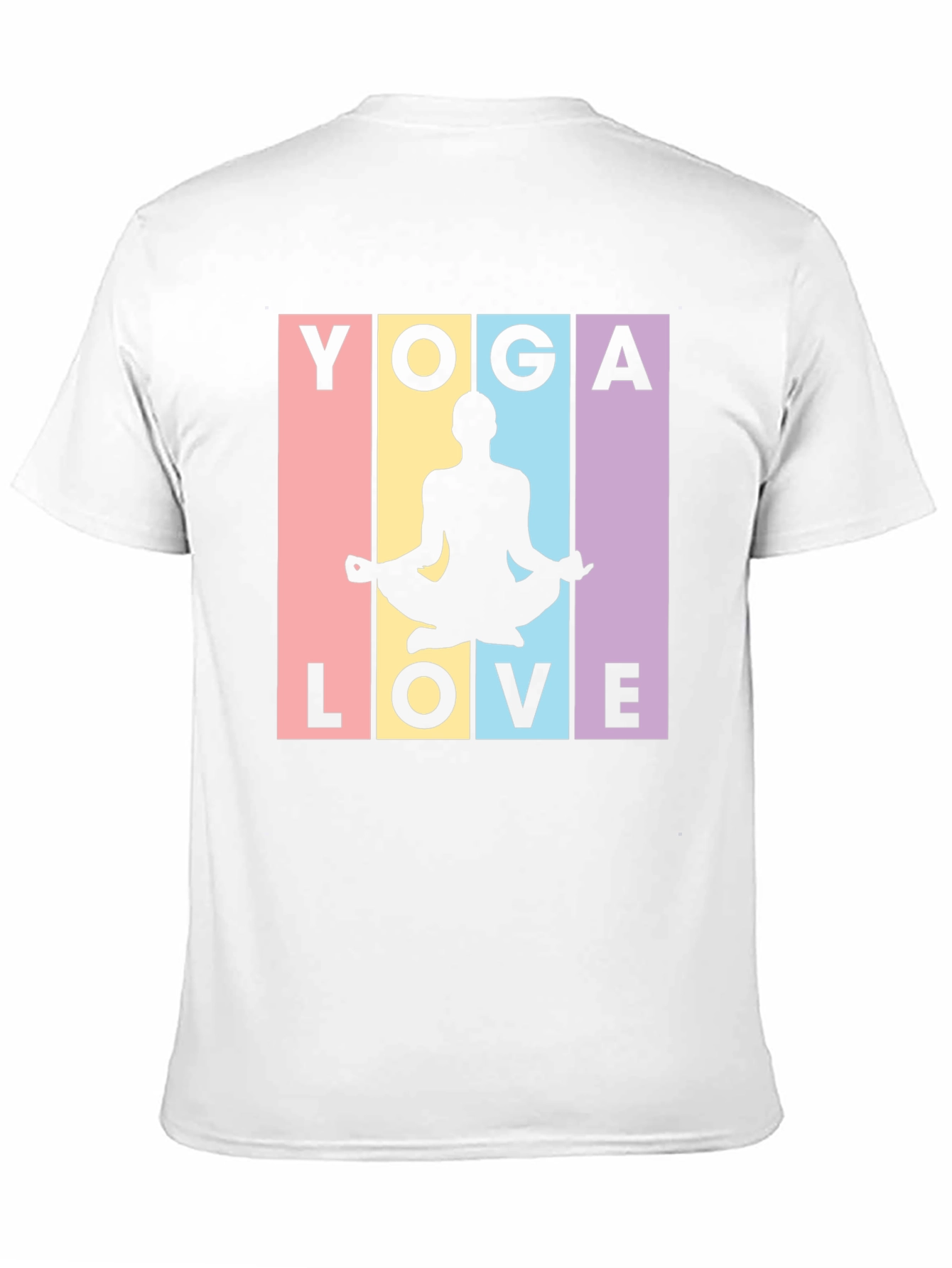 Yoga Love Graphic Tee - Stylish Meditative Design