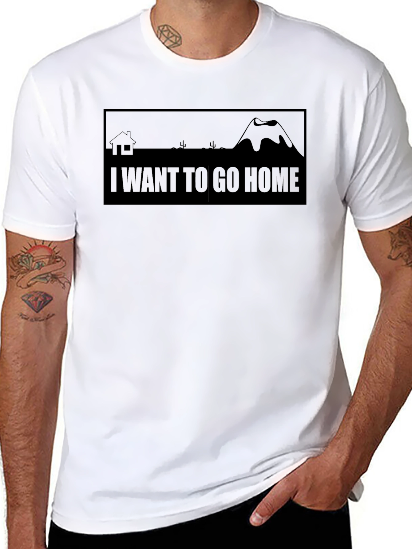 I Want To Go Home T-Shirt - Unisex