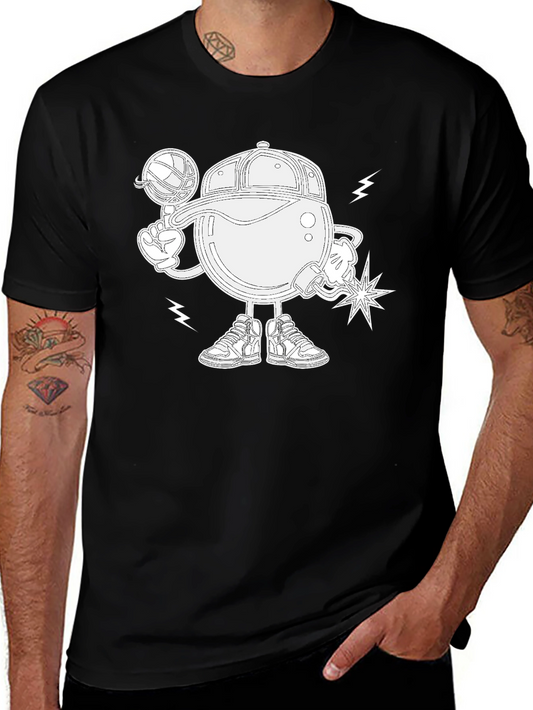 Cool Cartoon Character Graphic Tee