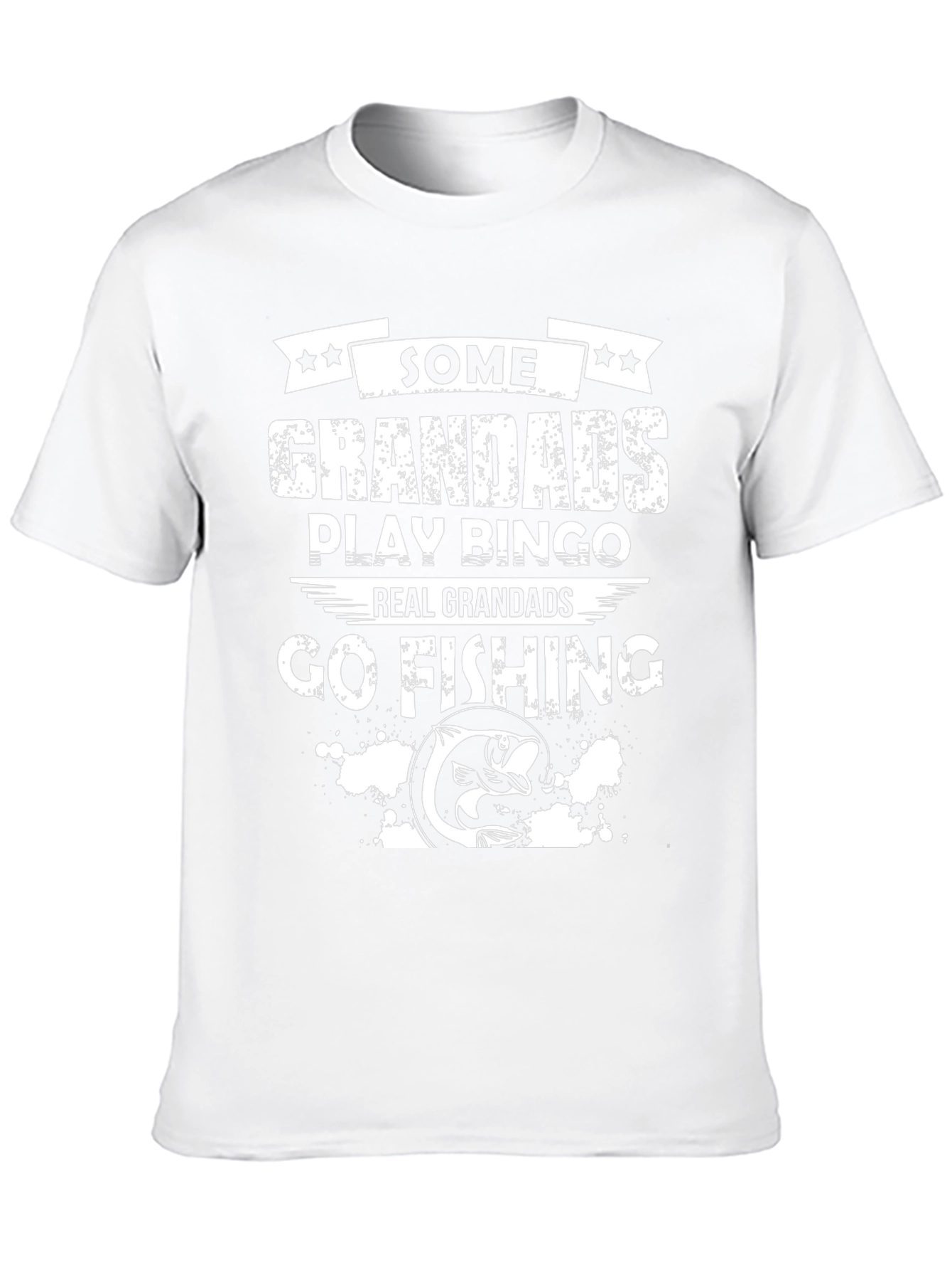 Fishing Grandad T-Shirt: Real Grandads Go Fishing!