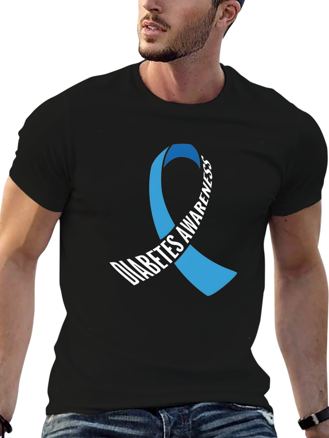 Diabetes Awareness Ribbon T-Shirt