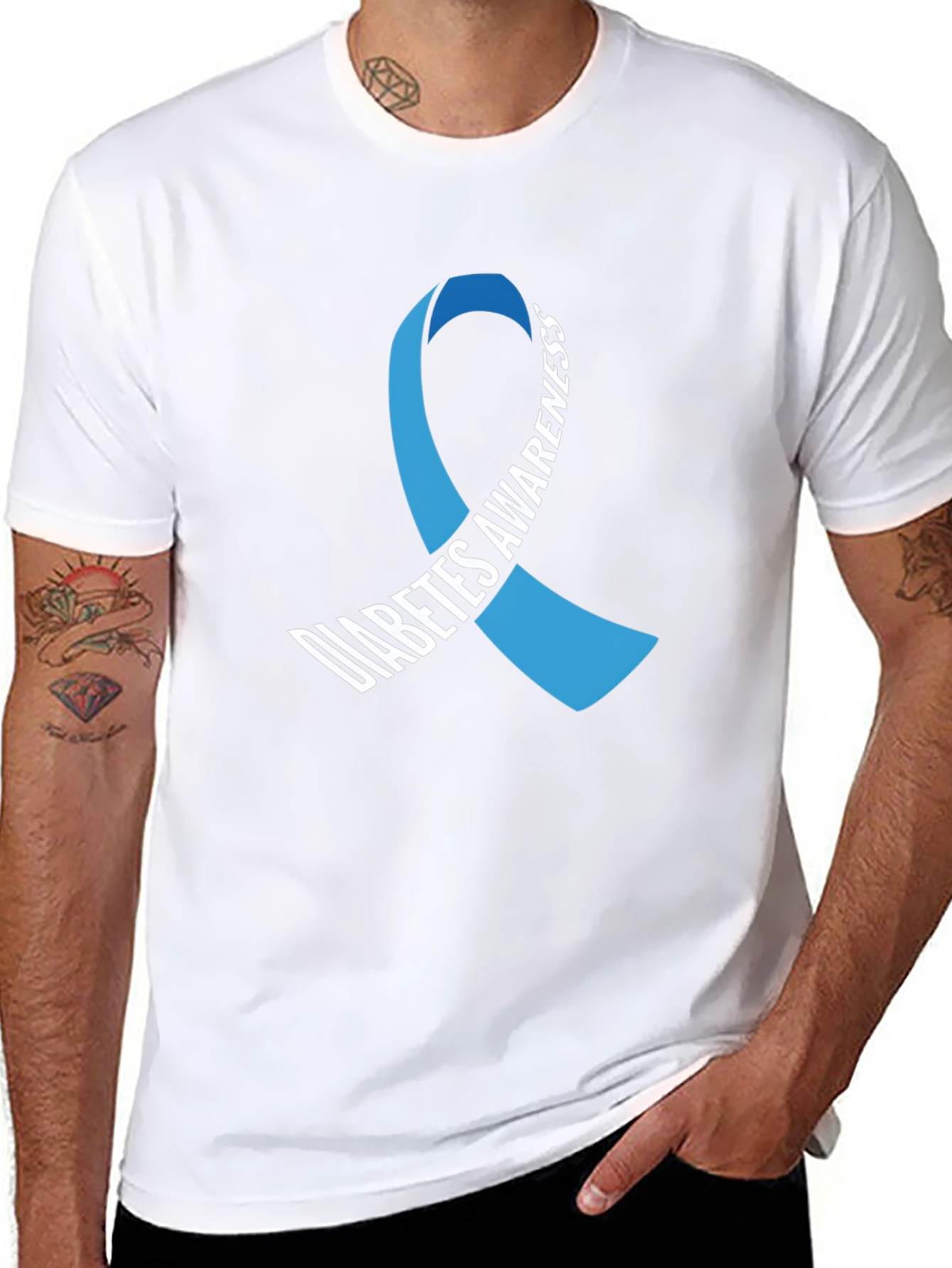 Diabetes Awareness Ribbon T-Shirt
