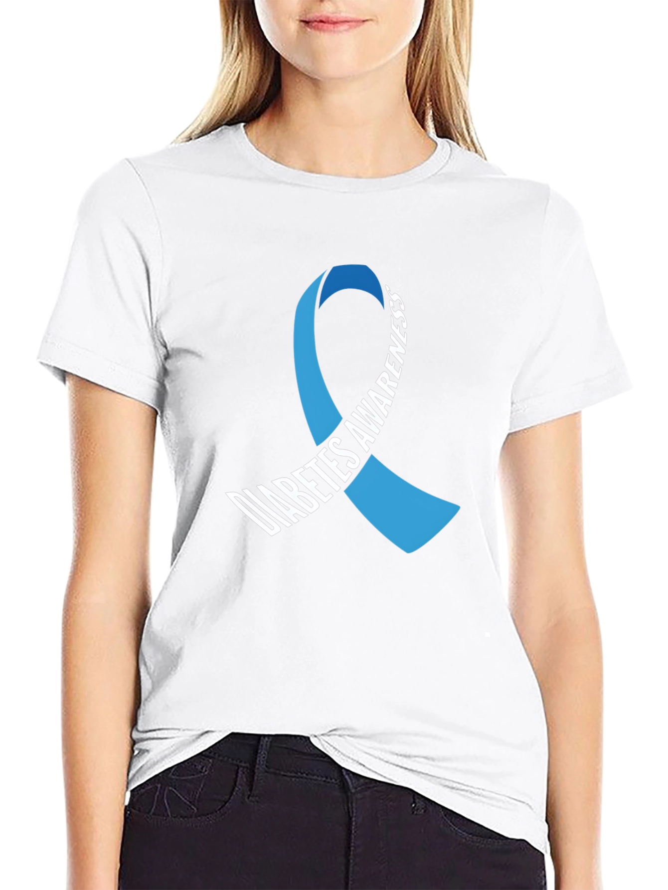 Diabetes Awareness Ribbon T-Shirt