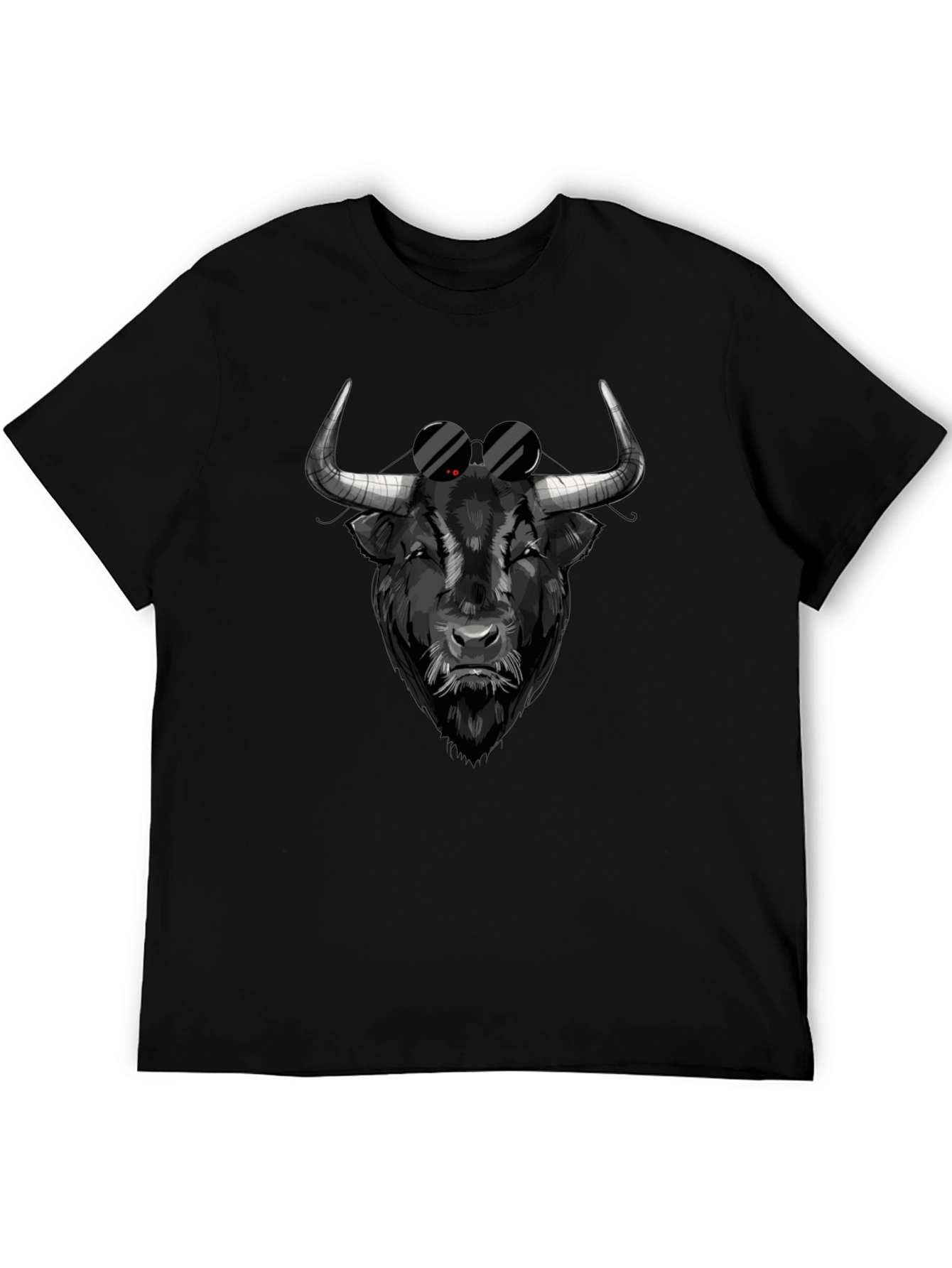 Cool Bull Graphic Tee - Black T-Shirt