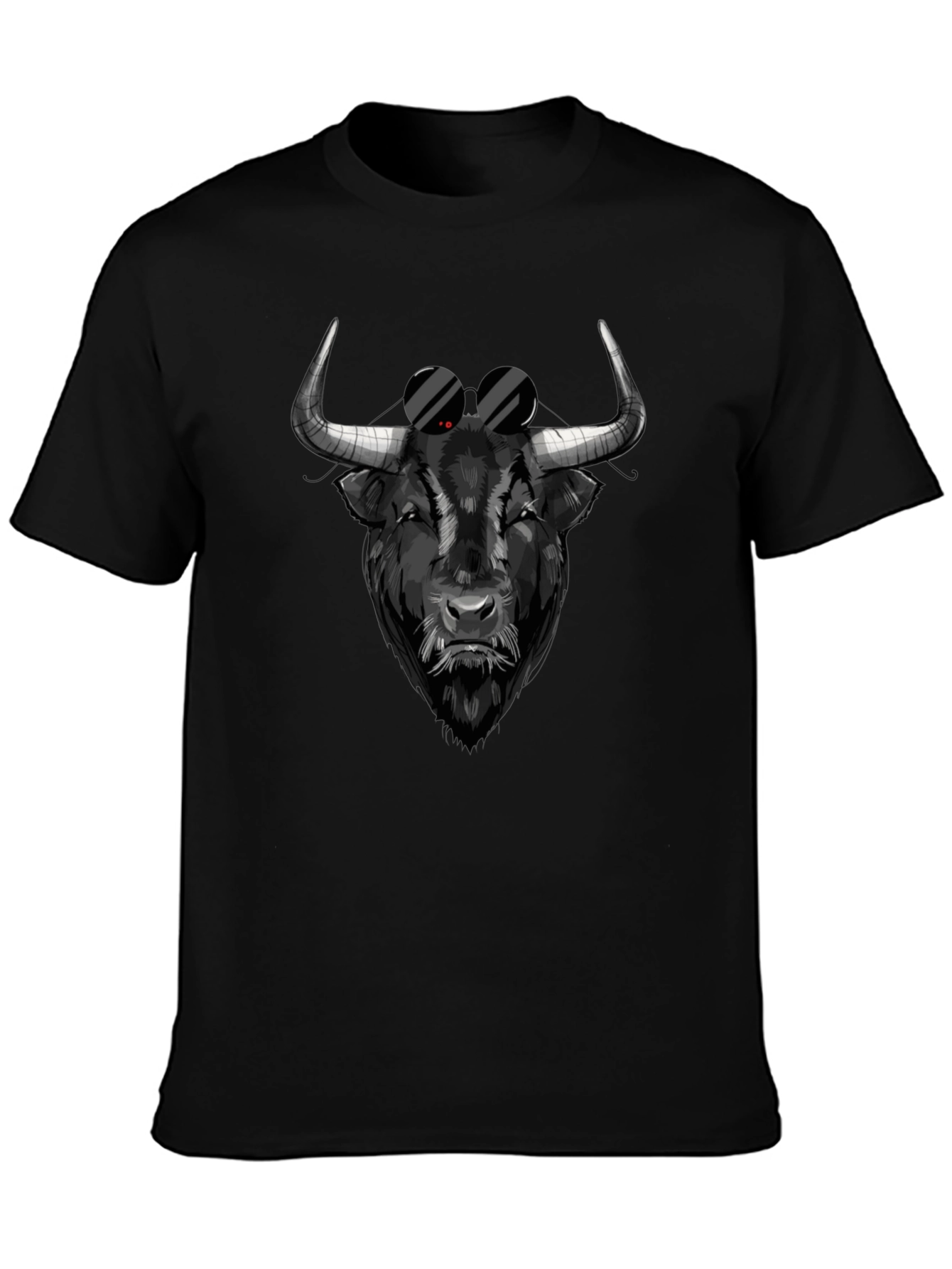 Cool Bull Graphic Tee - Black T-Shirt