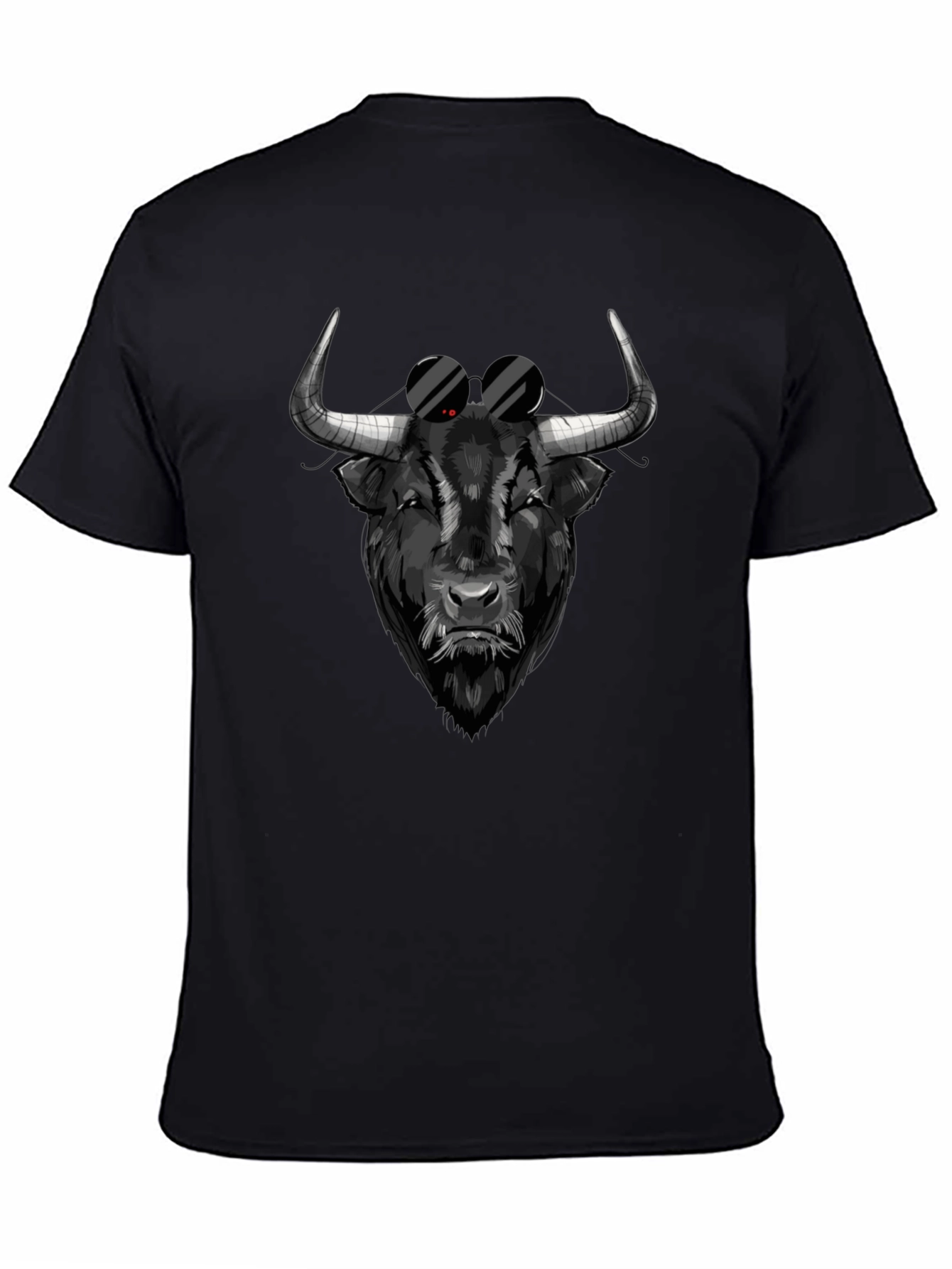 Cool Bull Graphic Tee - Black T-Shirt