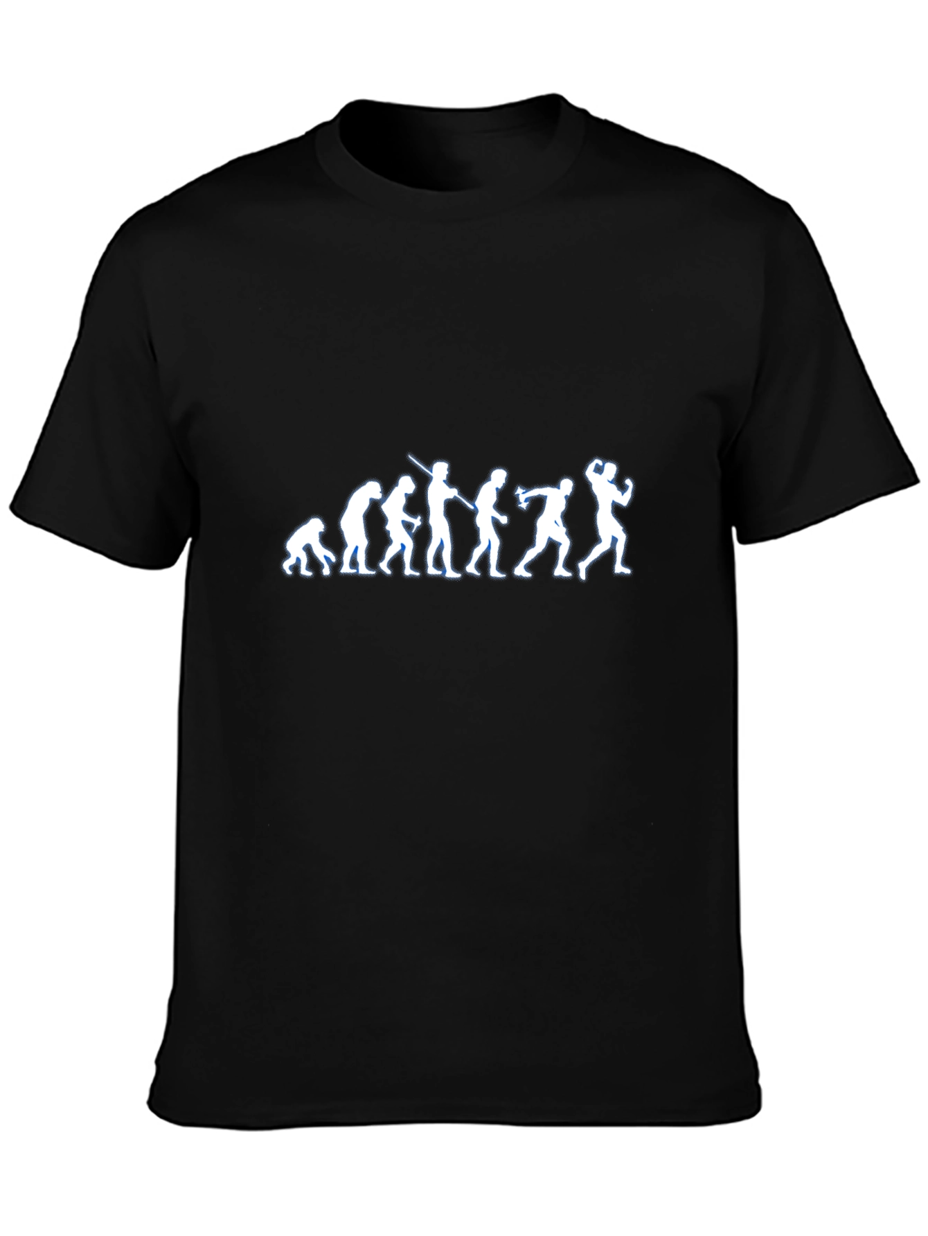 Evolution of Bodybuilding T-Shirt - Black Graphic Tee