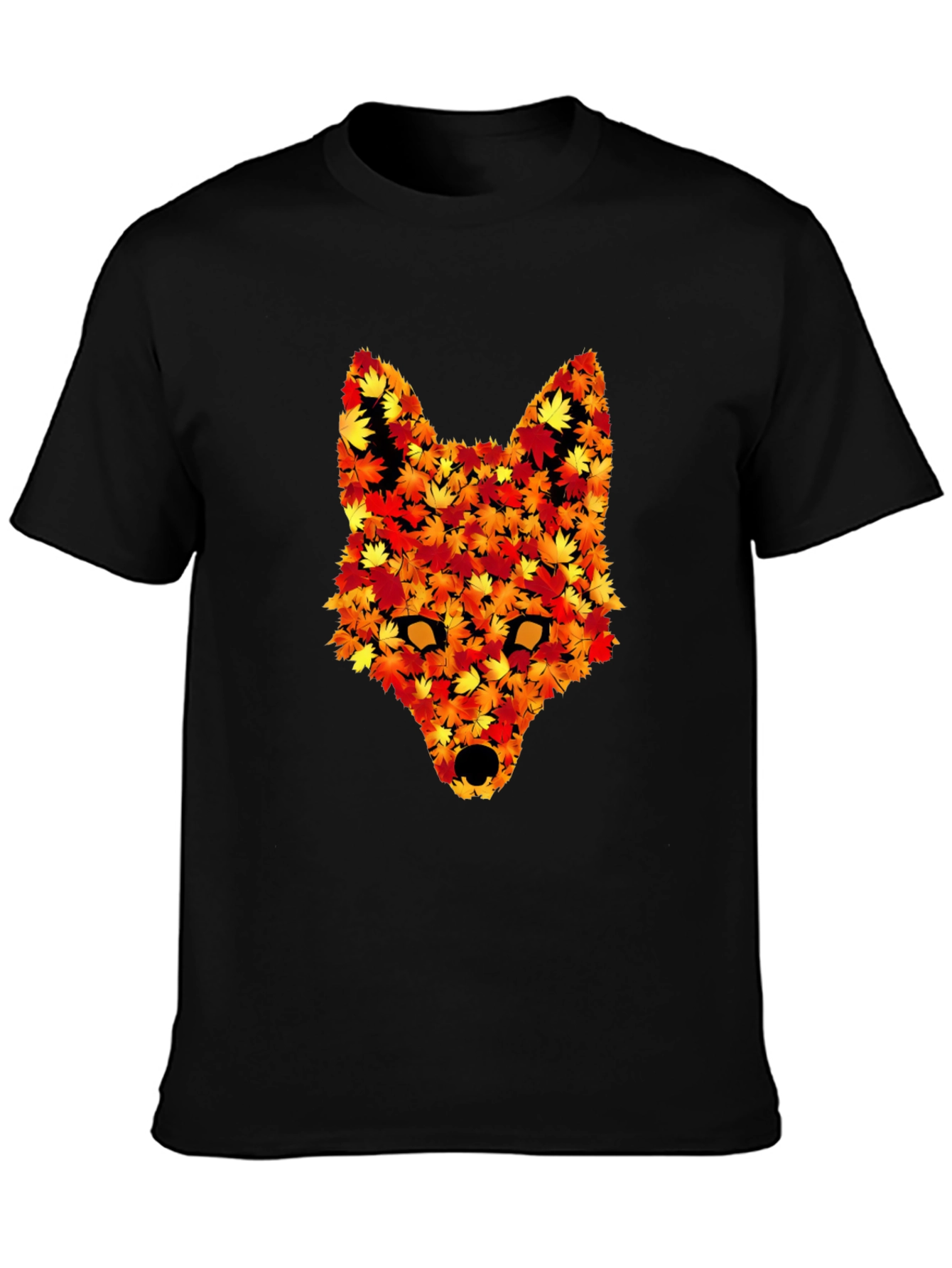 Autumn Fox T-Shirt - Nature Inspired Graphic Tee