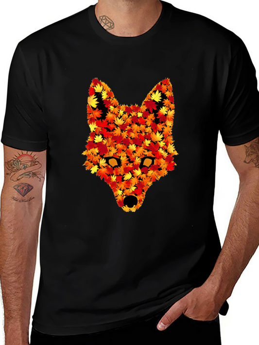 Autumn Fox T-Shirt - Nature Inspired Graphic Tee