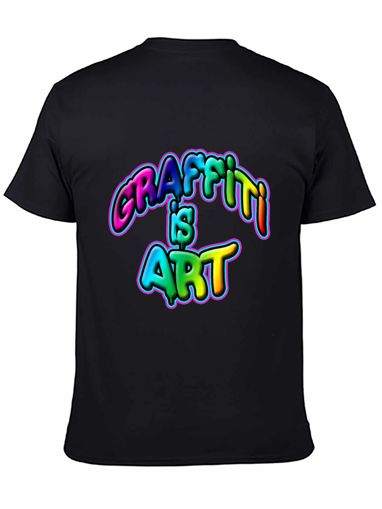 Graffiti is Art Graphic T-Shirt - Bold Statement Tee