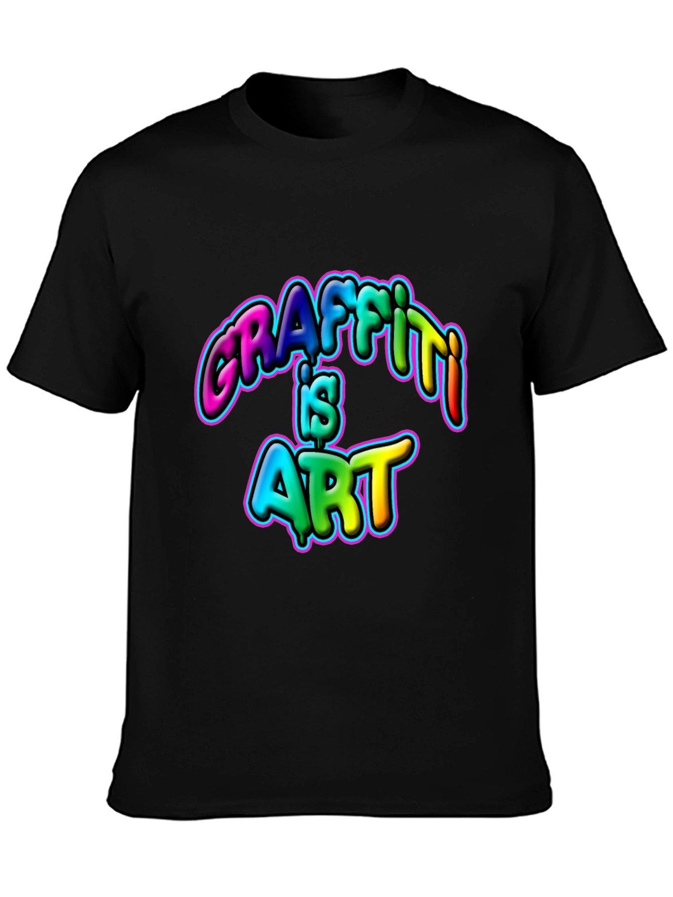 Graffiti is Art Graphic T-Shirt - Bold Statement Tee