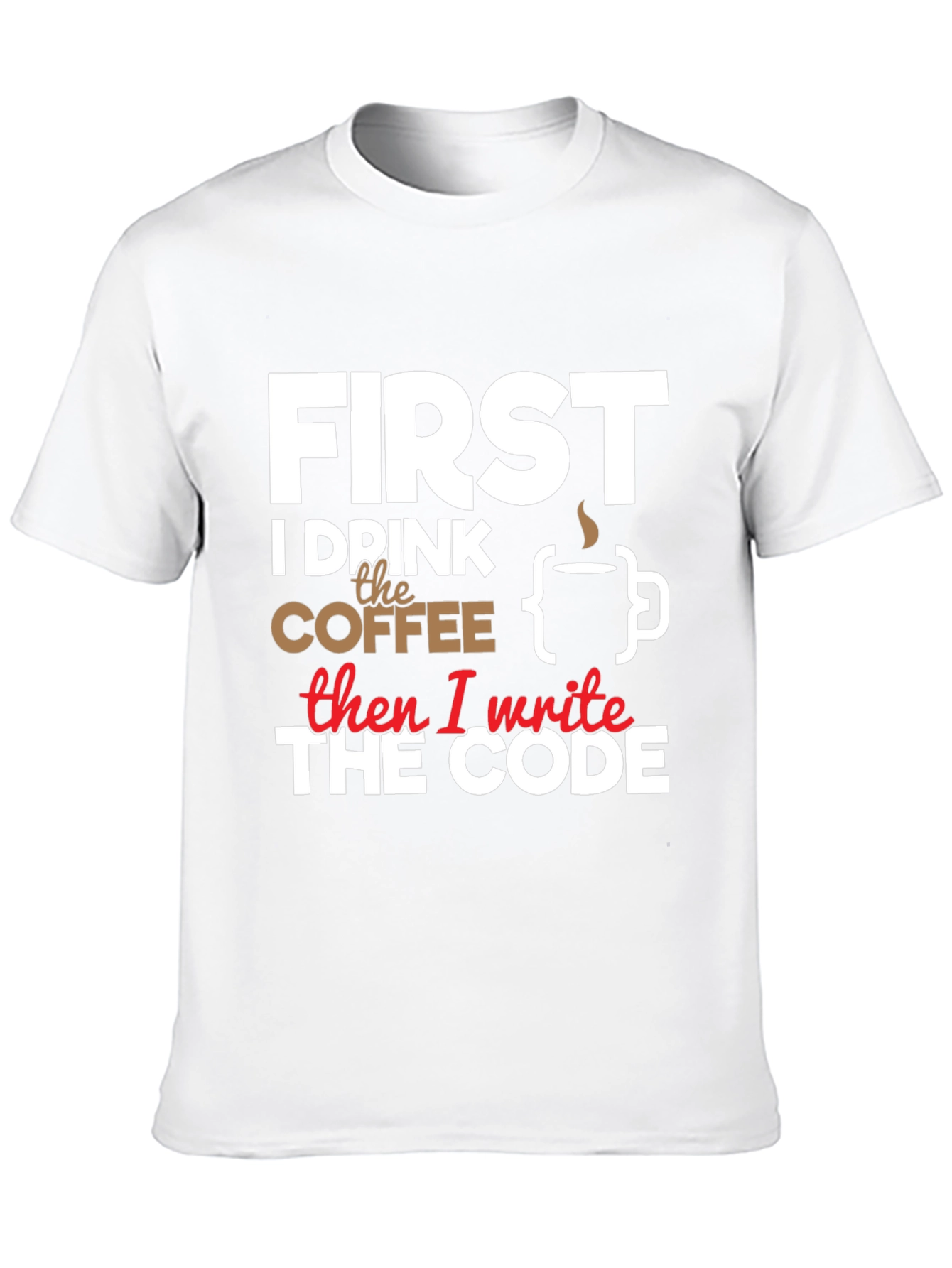 Coffee Then Code Graphic Tee