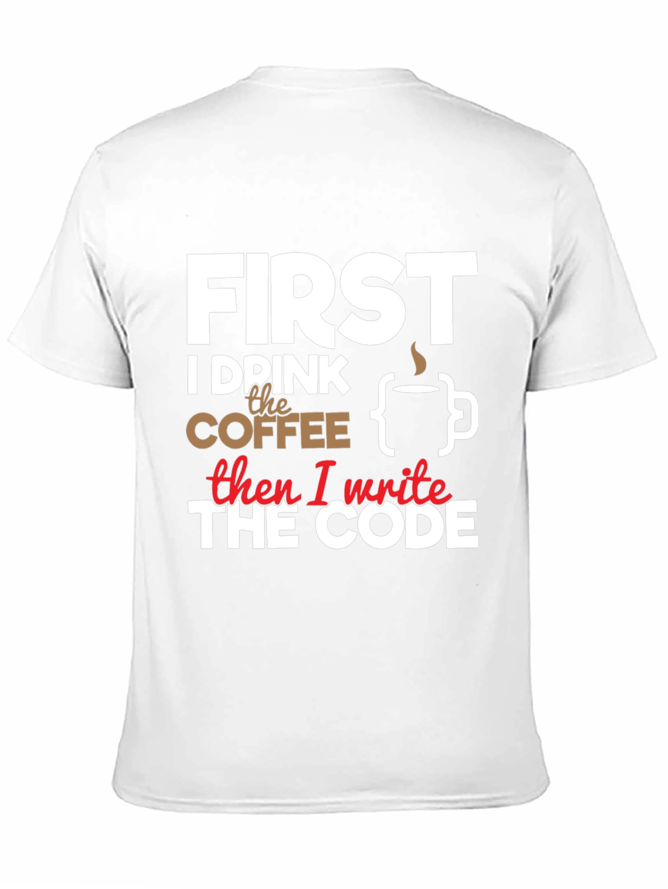 Coffee Then Code Graphic Tee