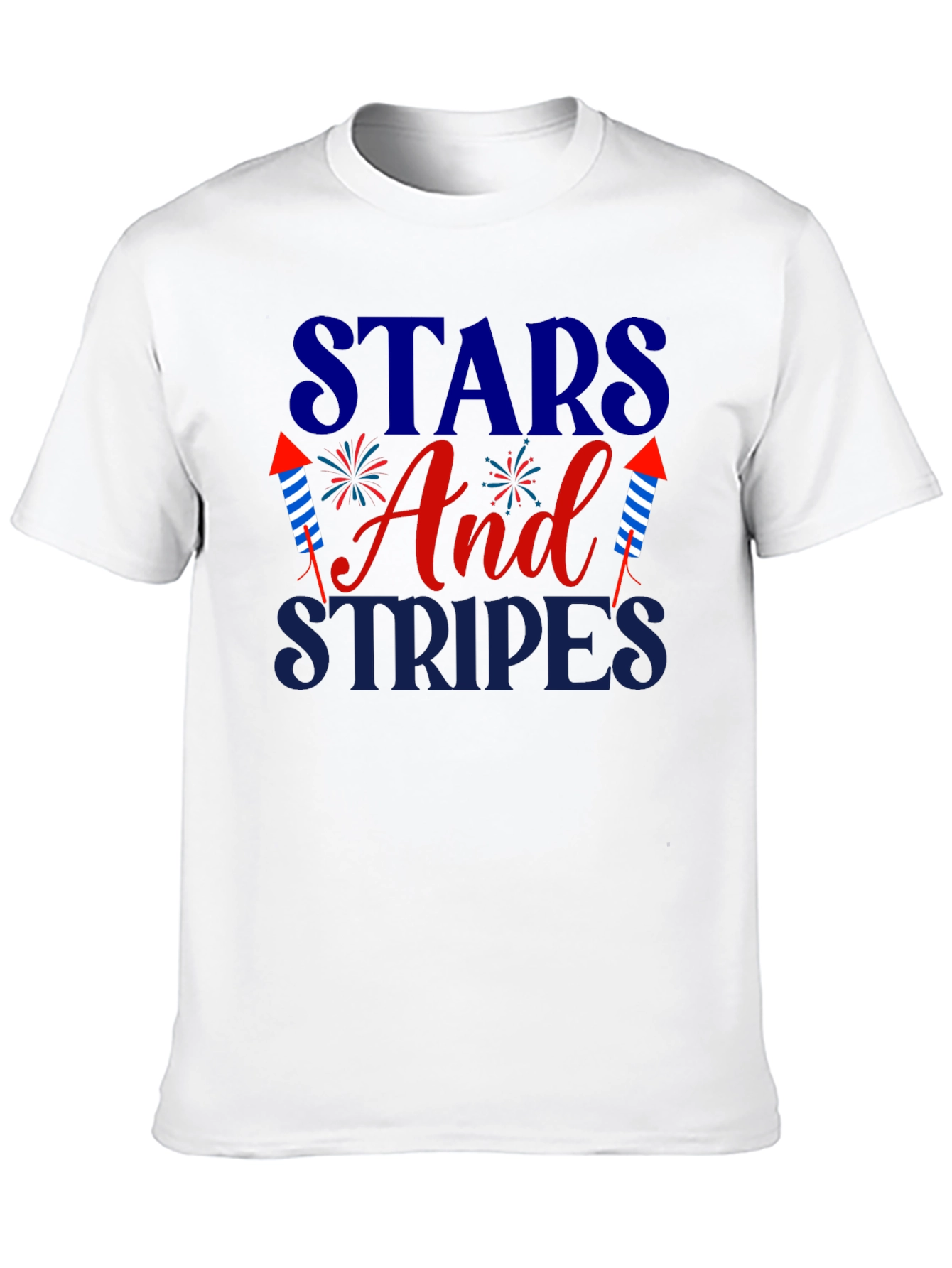 Stars and Stripes Patriotic T-Shirt