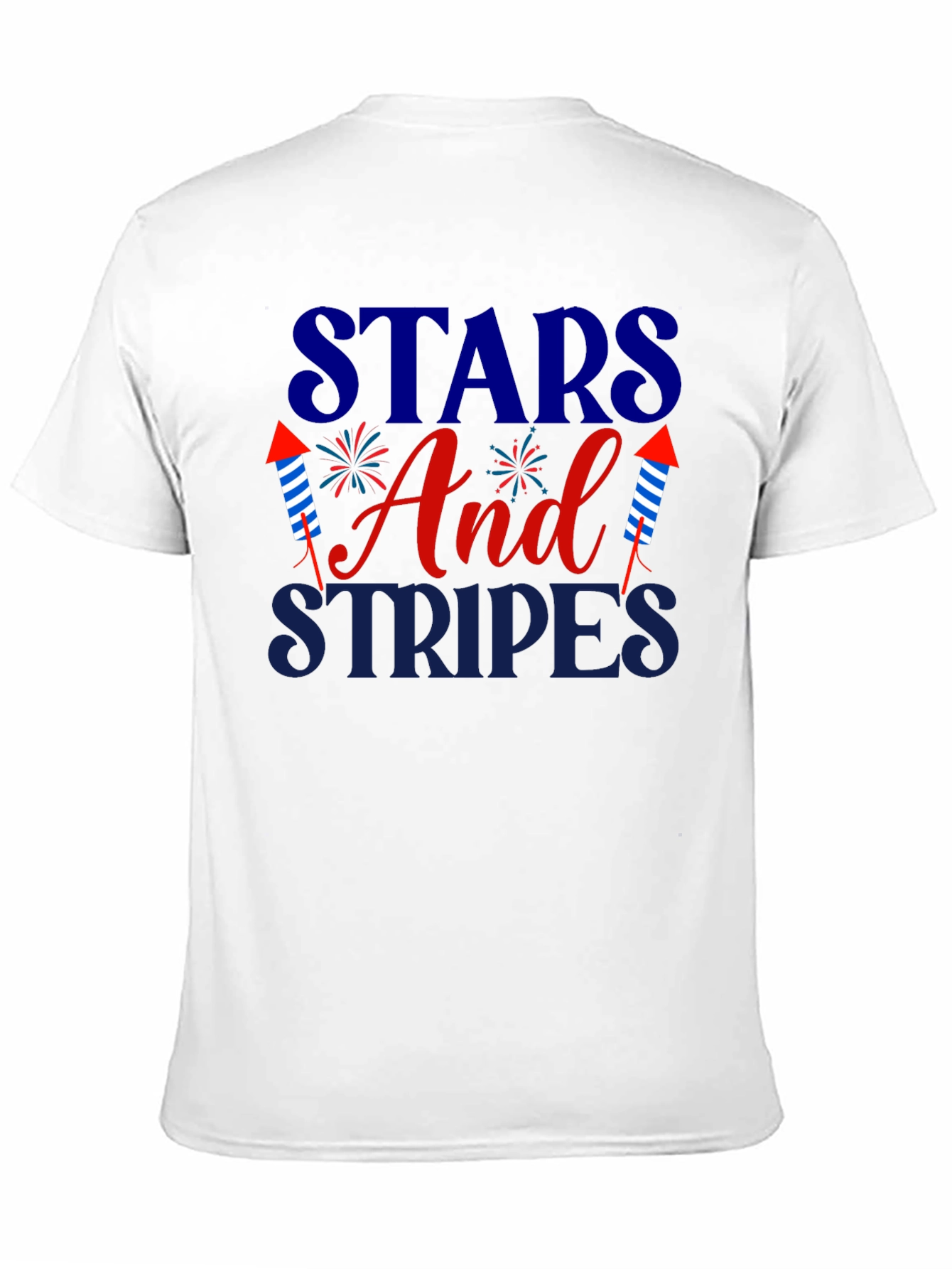 Stars and Stripes Patriotic T-Shirt