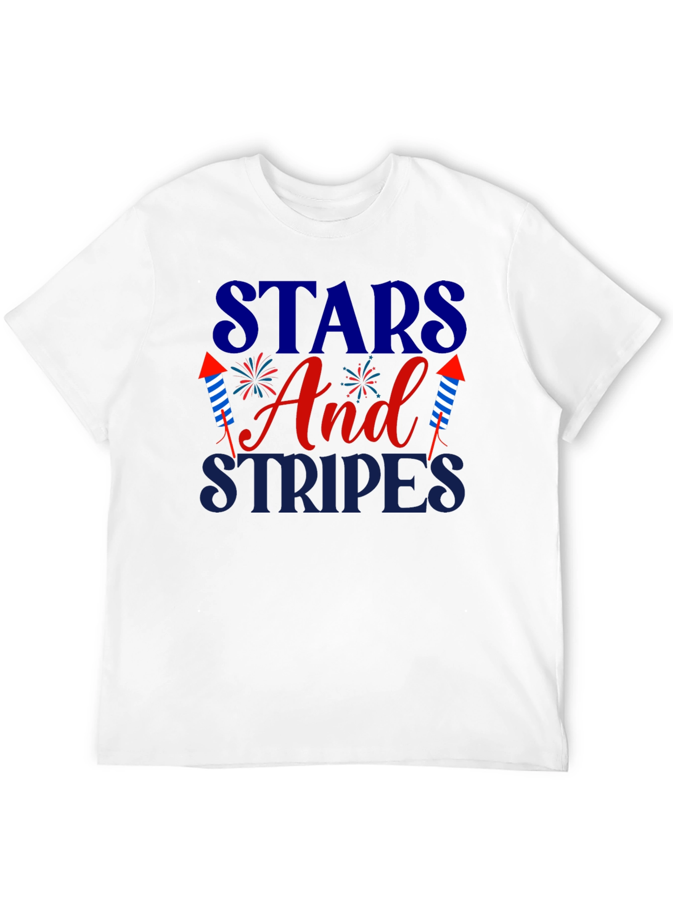 Stars and Stripes Patriotic T-Shirt