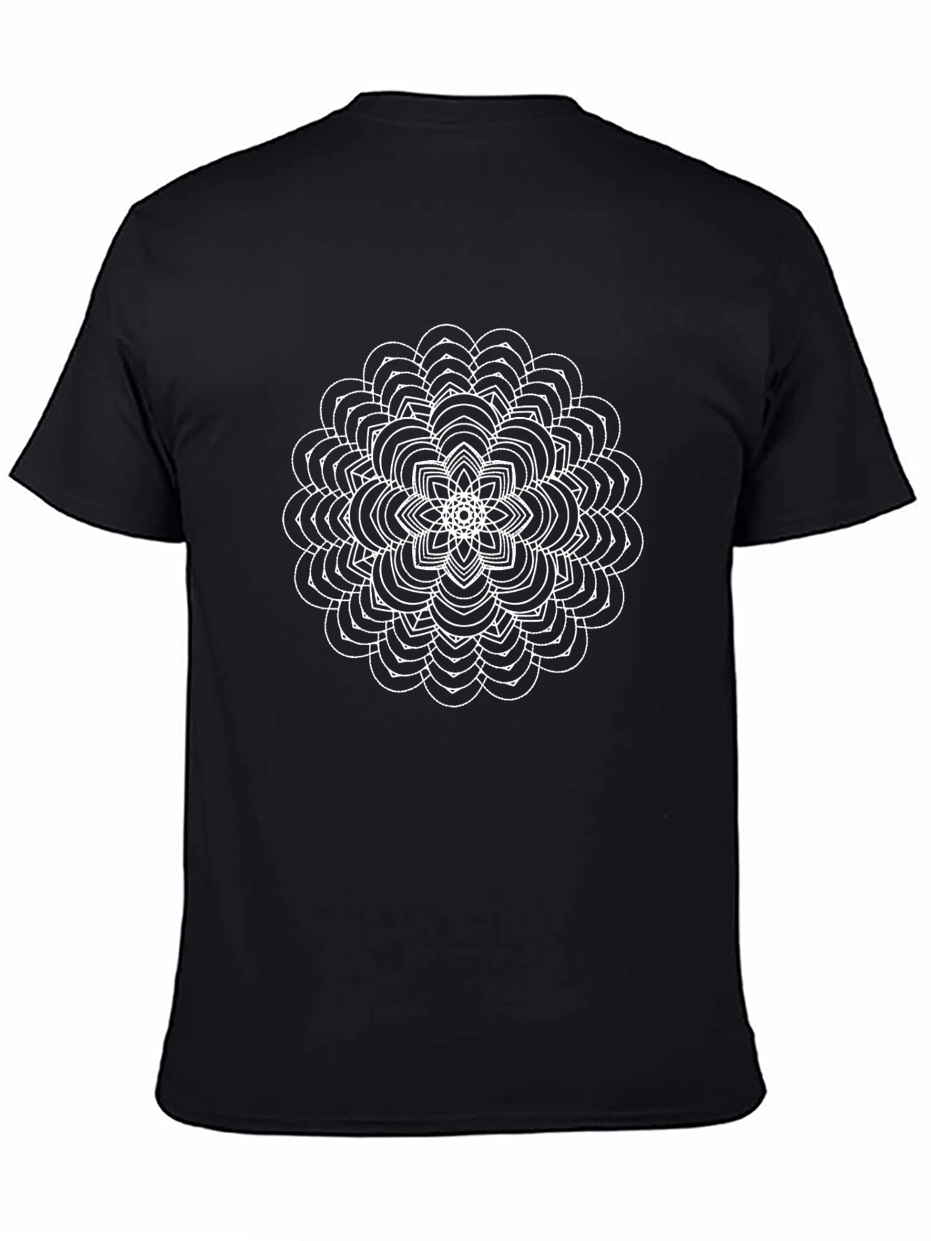 Mandala Graphic Tee - Black