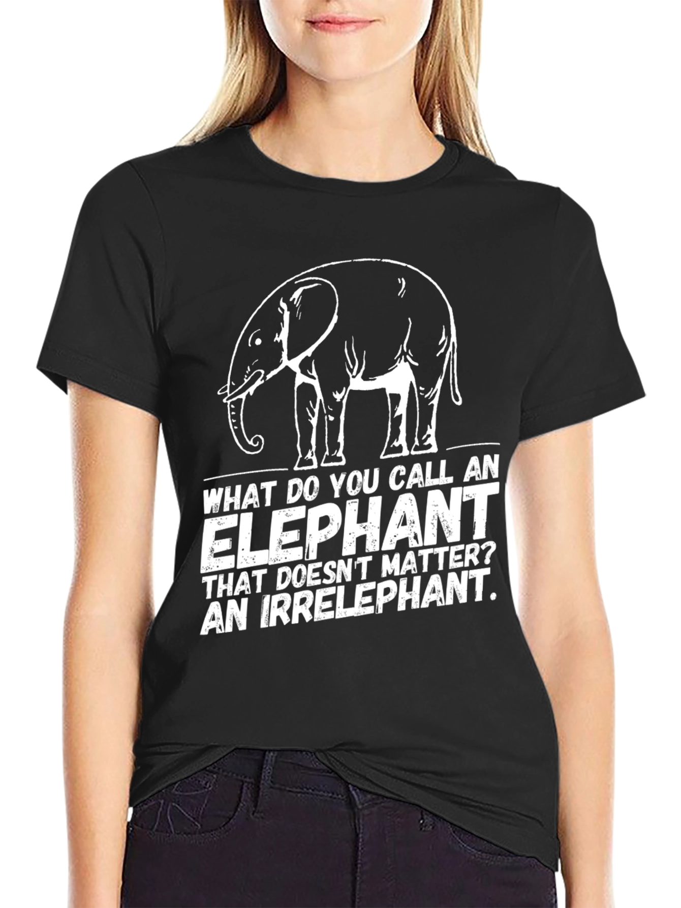 Irrelephant T-Shirt - Funny Elephant Joke Tee