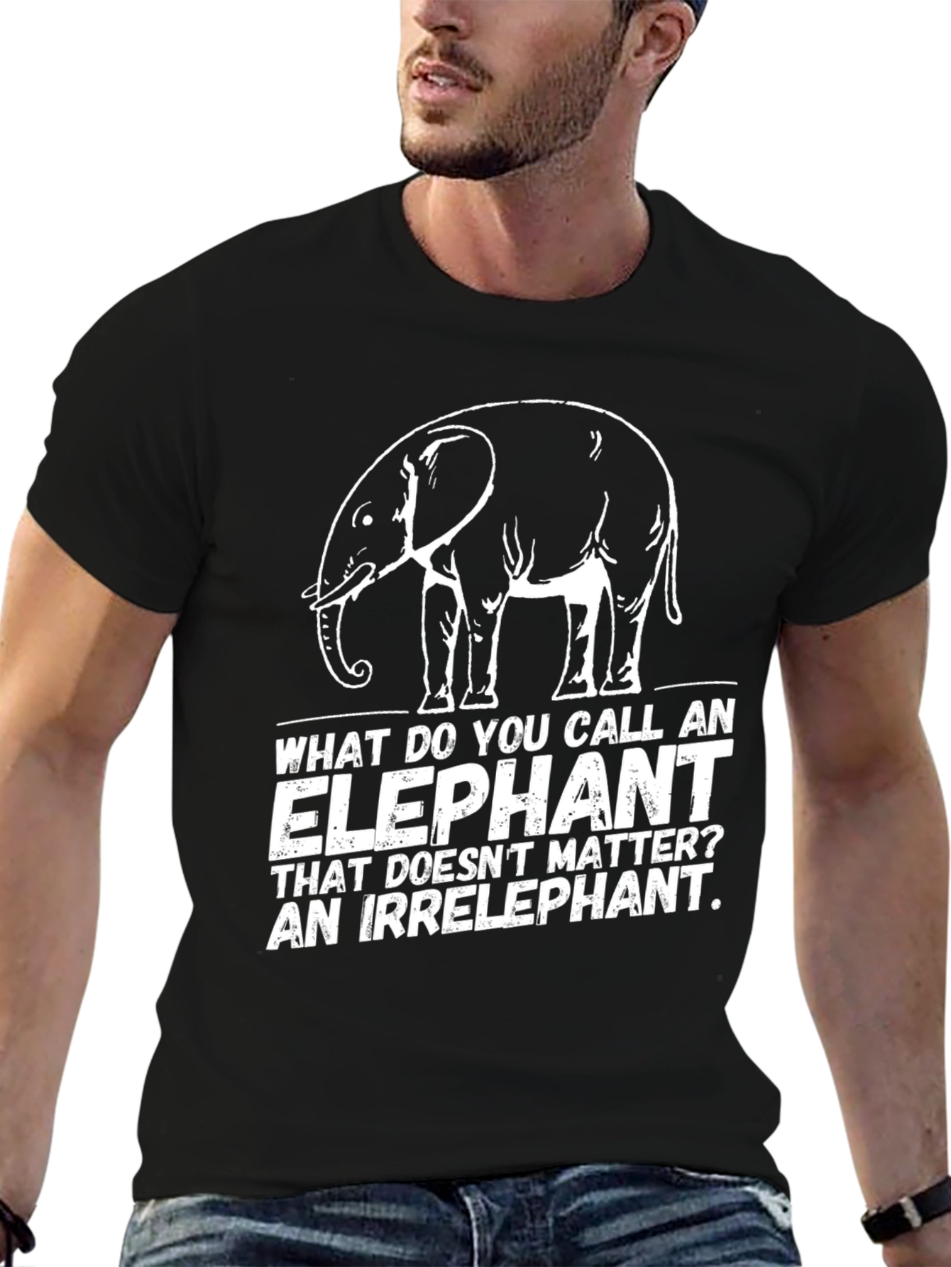 Irrelephant T-Shirt - Funny Elephant Joke Tee