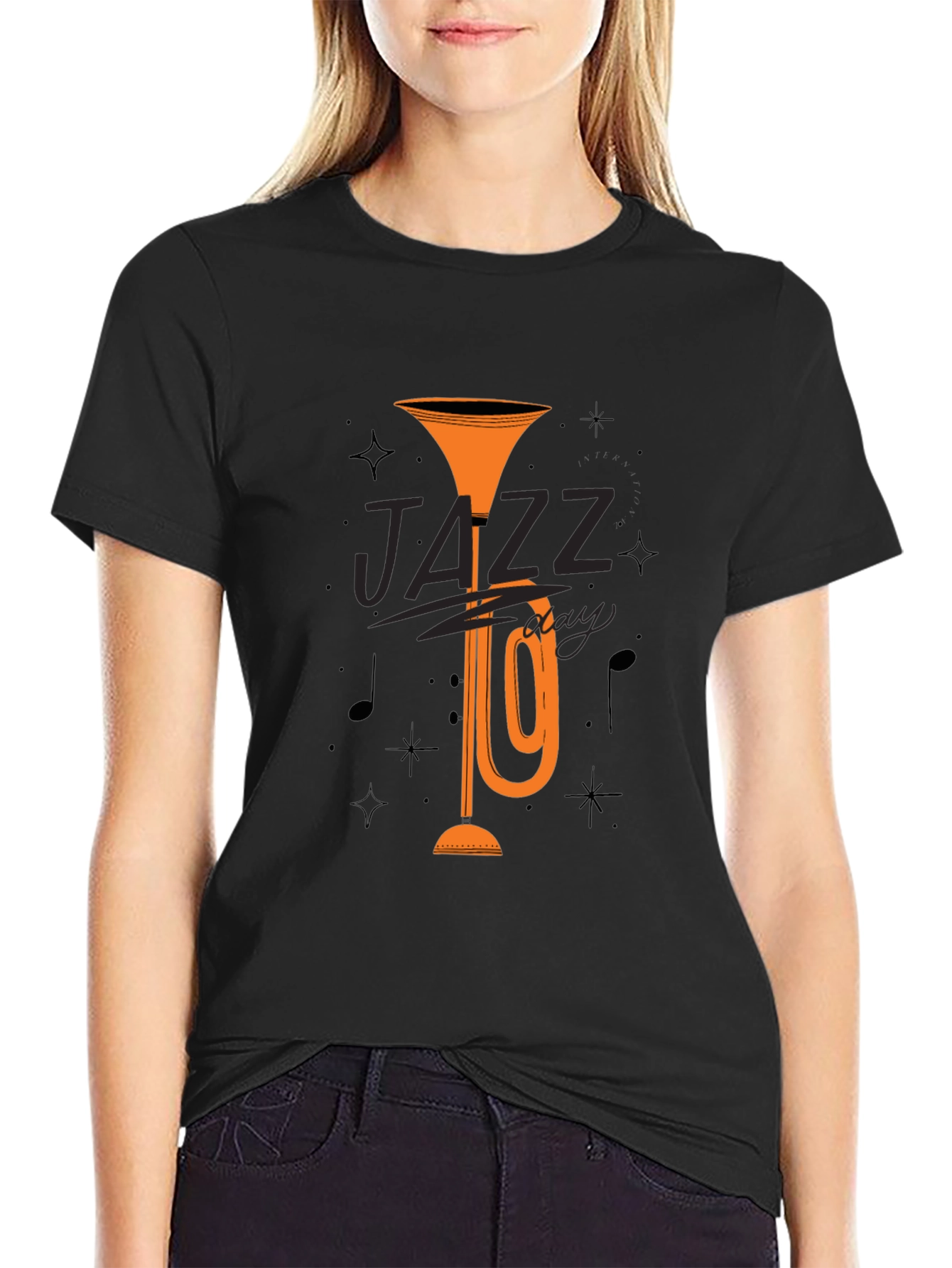 Jazz Trumpet Graphic Tee - Cool Music Lover T-Shirt