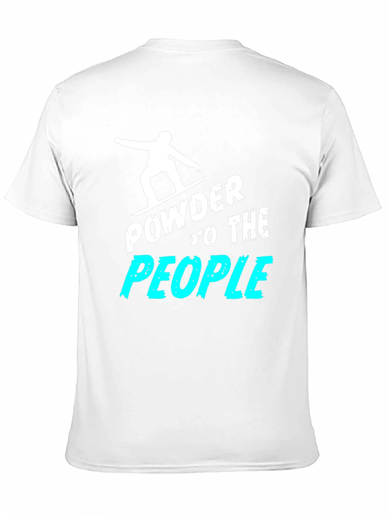 Powder to the People Black Graphic Tee