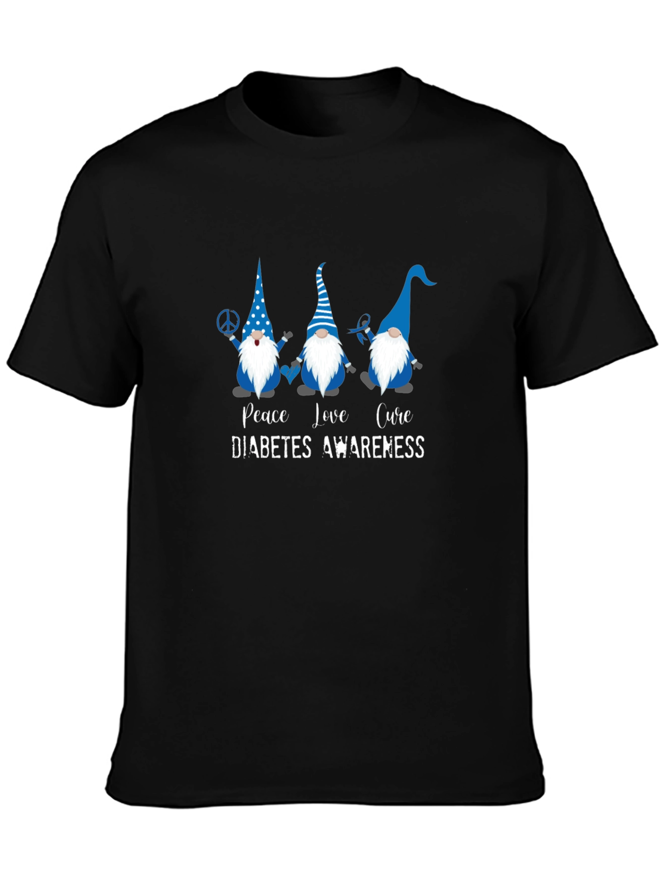 Diabetes Awareness Gnome T-Shirt