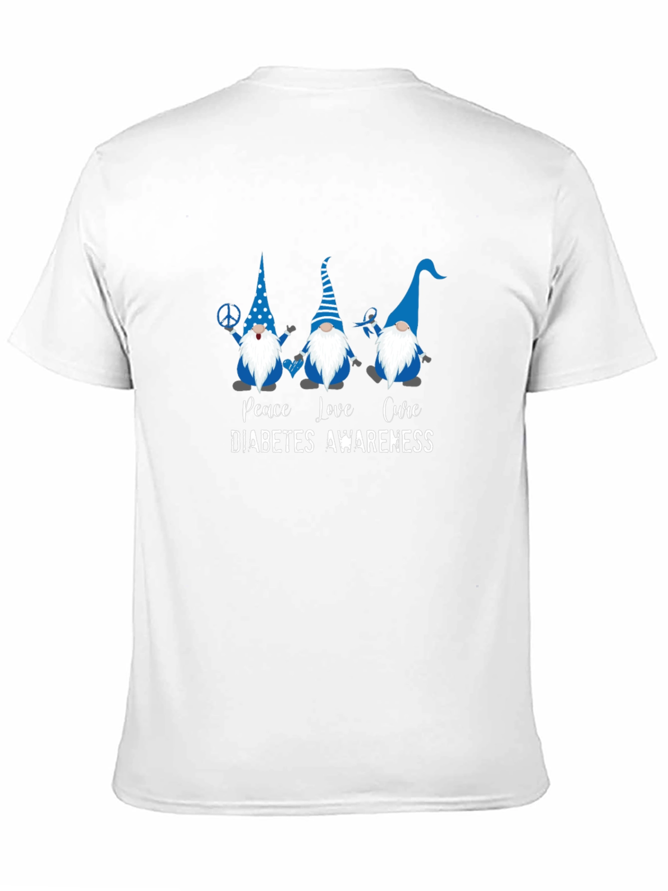 Diabetes Awareness Gnome T-Shirt