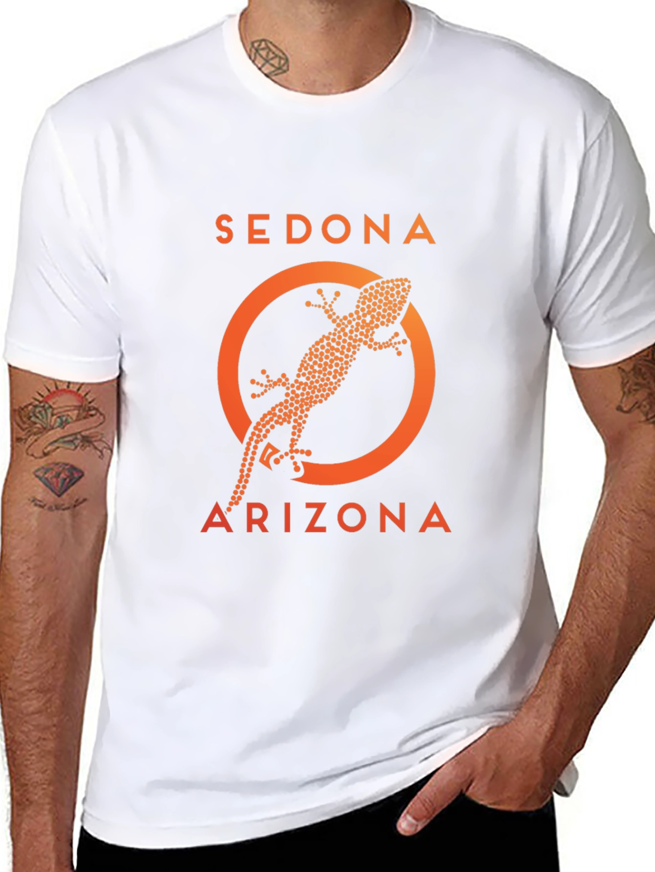 Sedona Arizona Lizard Graphic Tee - Unisex