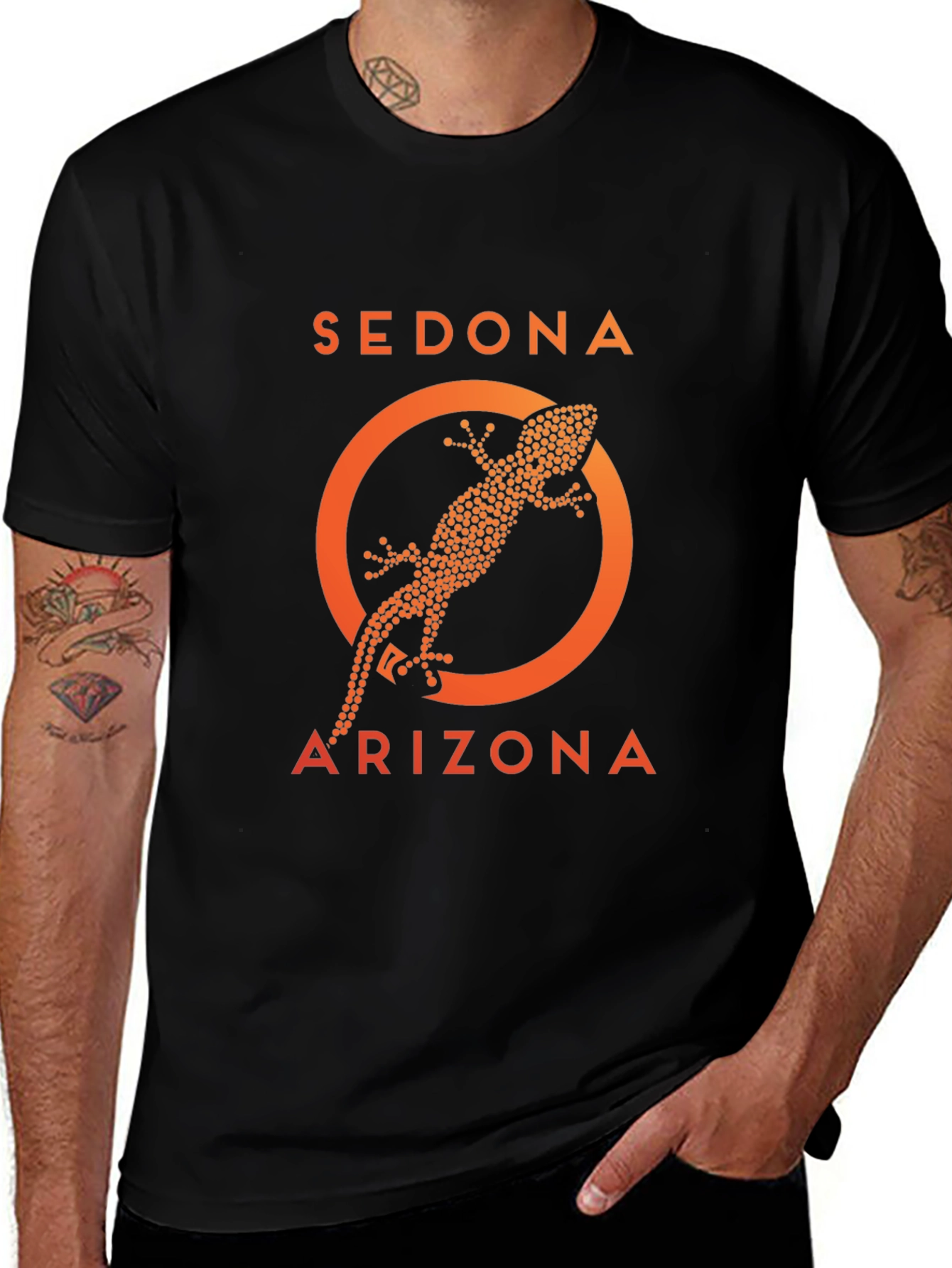 Sedona Arizona Lizard Graphic Tee - Unisex