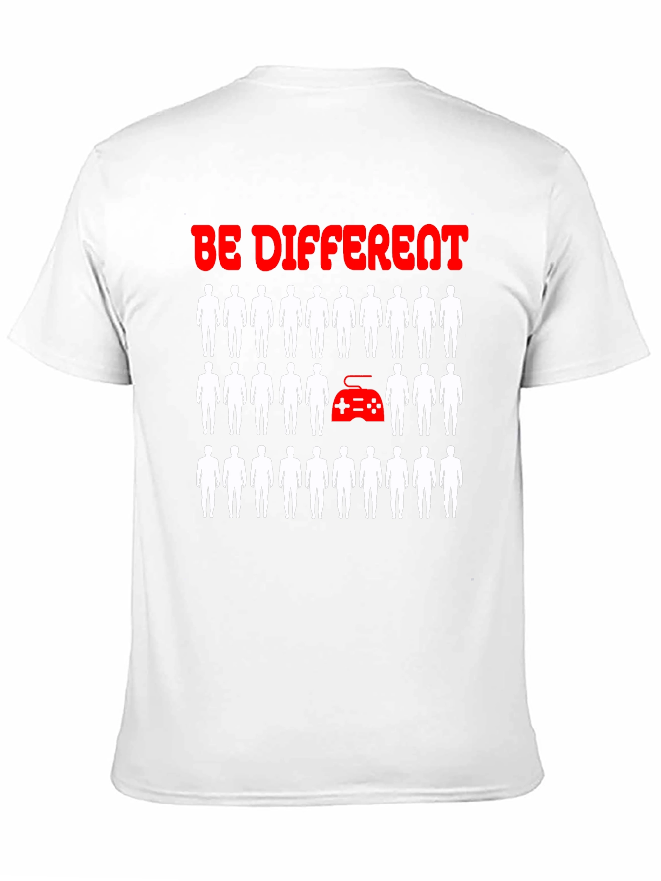 Be Different Gaming T-Shirt - Novelty Gamer Tee