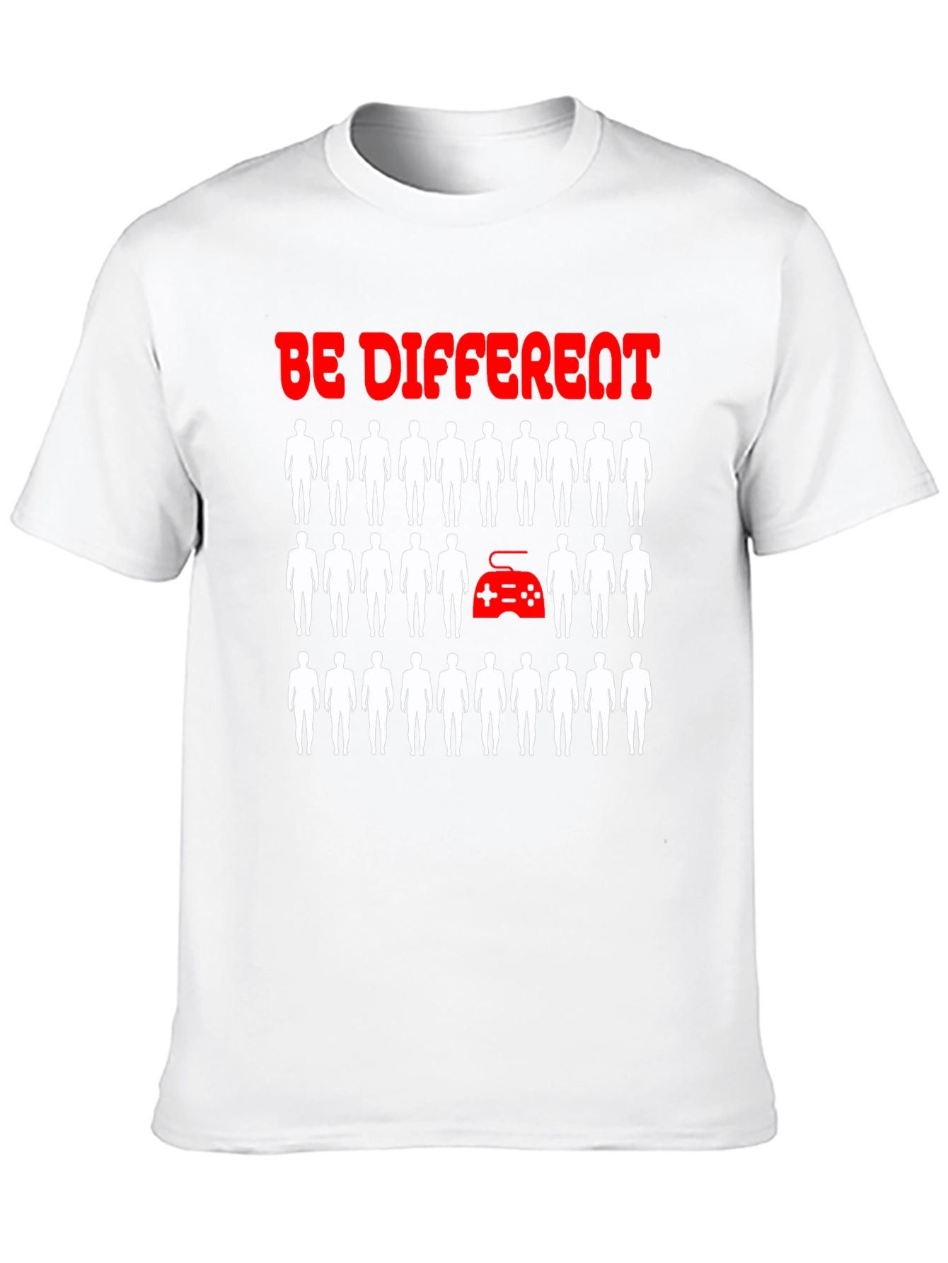 Be Different Gaming T-Shirt - Novelty Gamer Tee