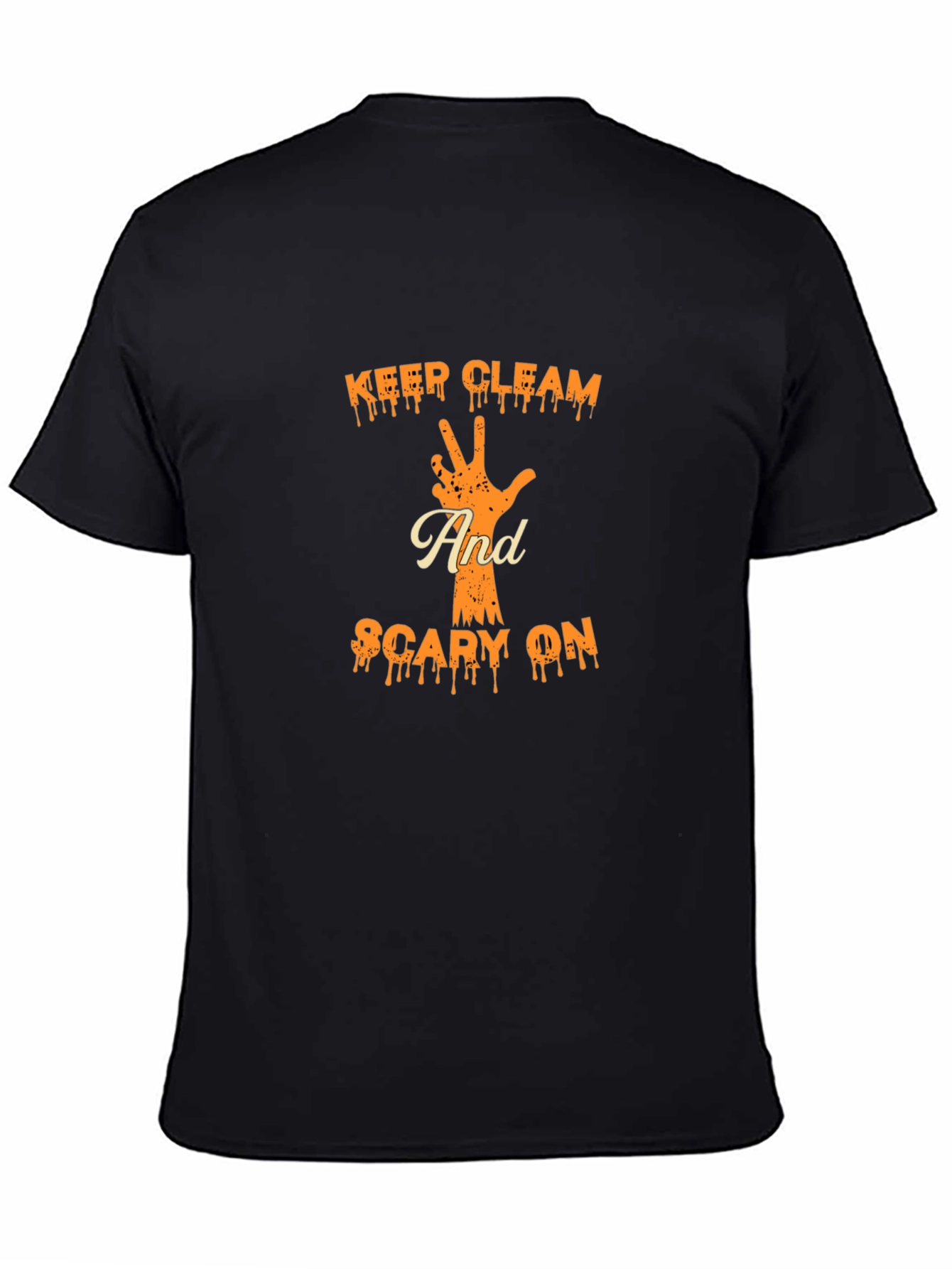Keep Cleam & Scary On T-Shirt