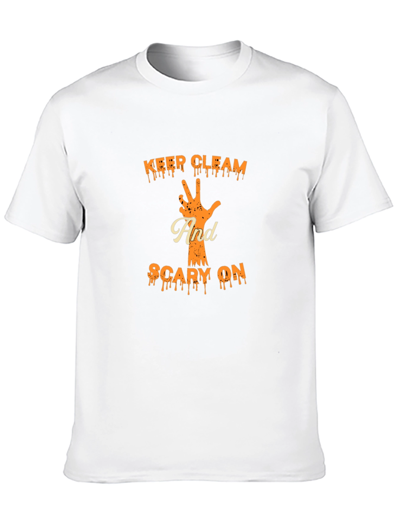 Keep Cleam & Scary On T-Shirt